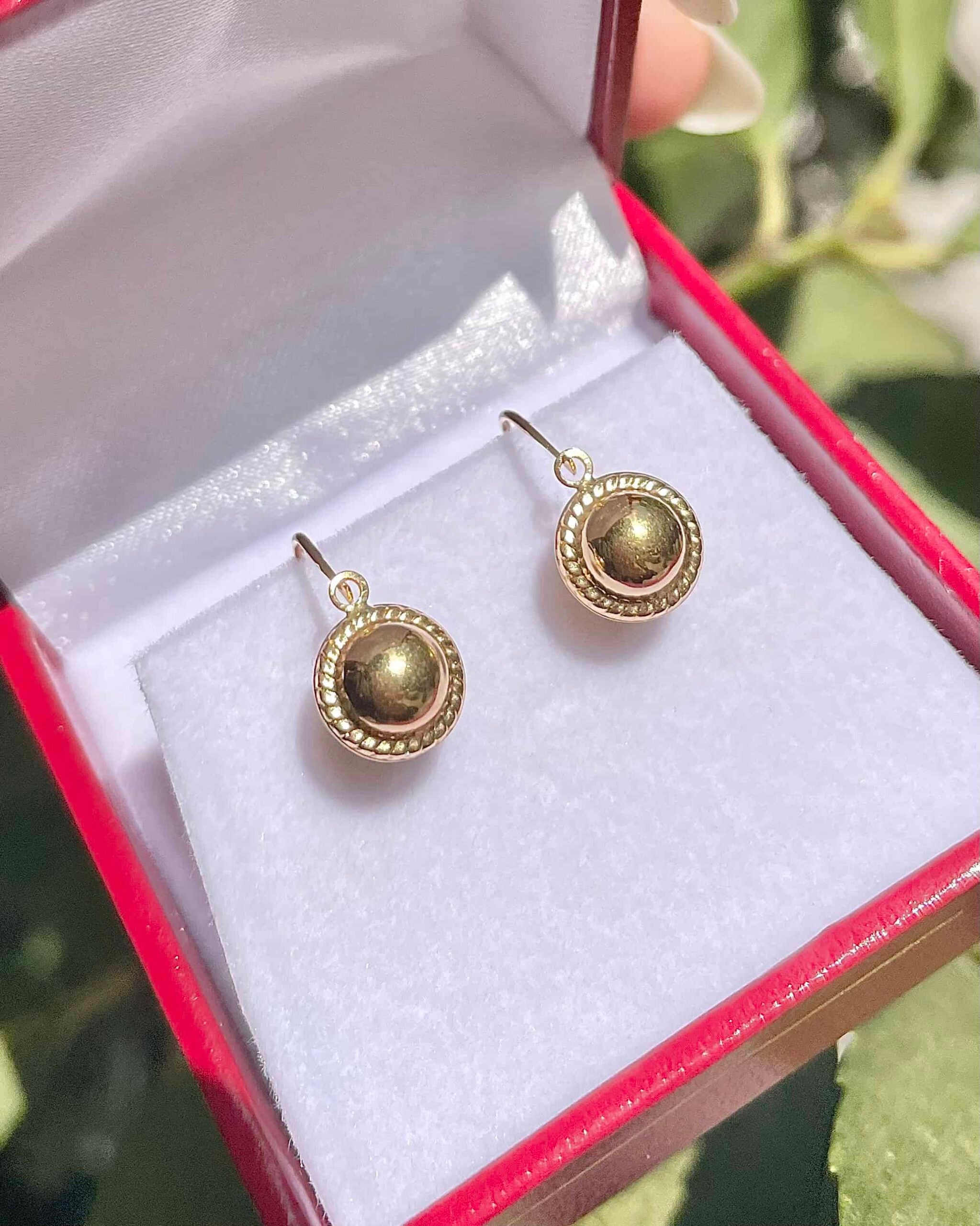 Dormeuses Vintage Or jaune 18 carats "Dimitra"
