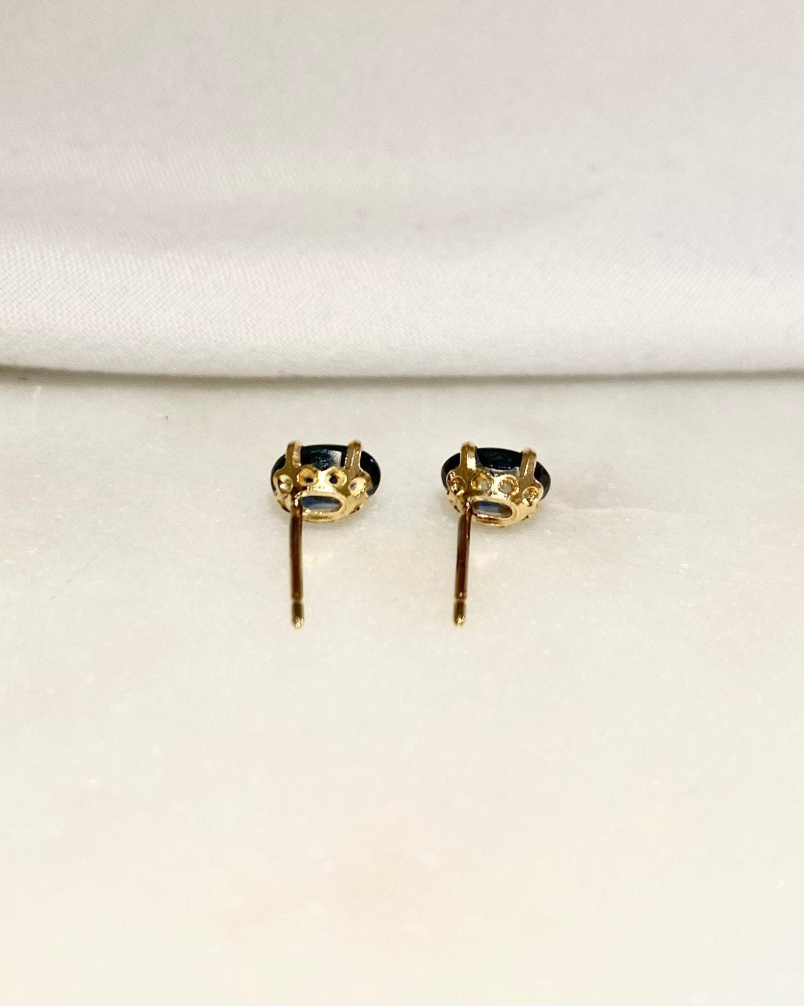 Puces Saphirs 1.20 carat "Eline" - Elliade Paris