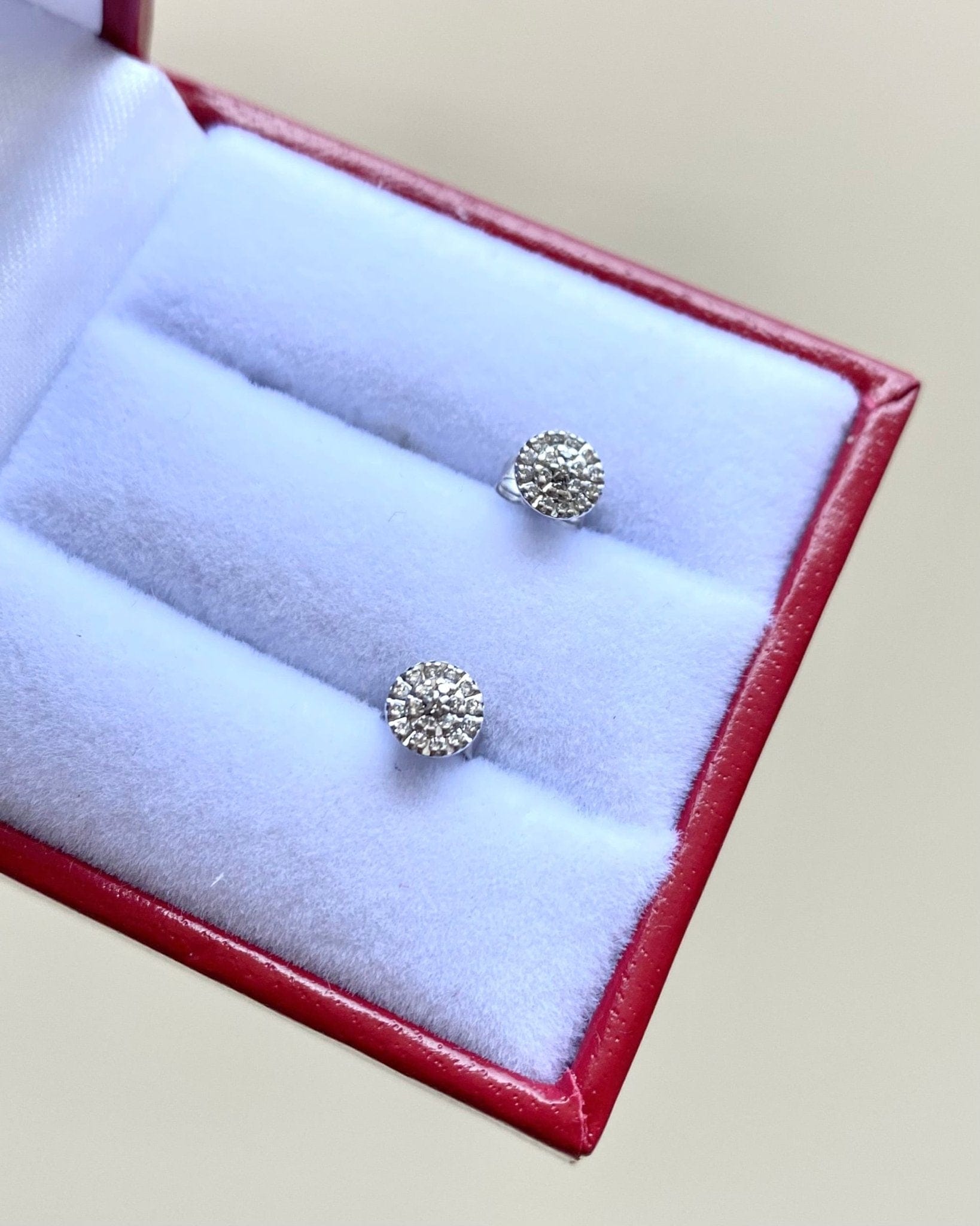 Puces Vintage 48 Diamants "Solina" - Elliade Paris