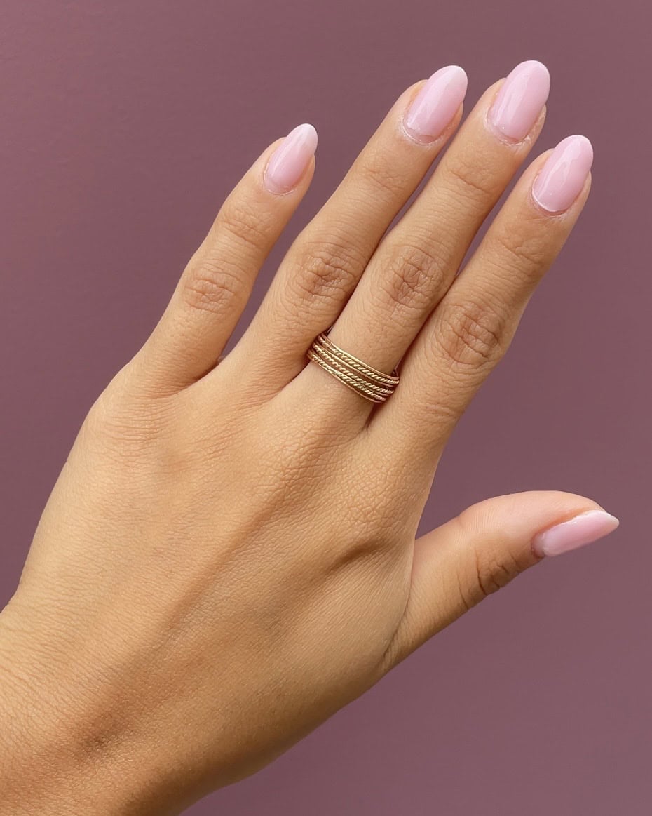 Bague Semainier Or 18 Carats "Dune" - Elliade Paris