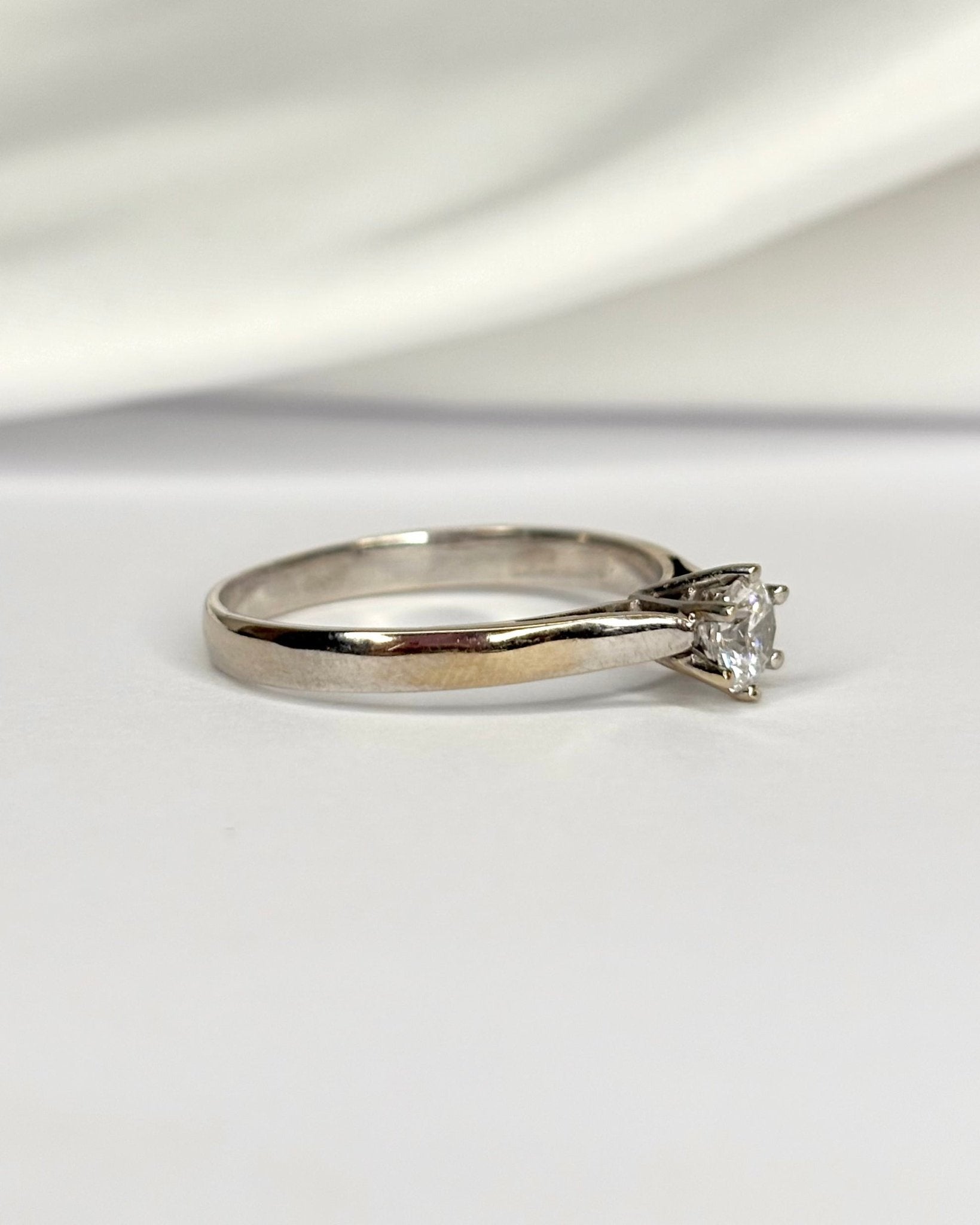 Solitaire Diamant 0.35 carat "Inès" - Elliade Paris