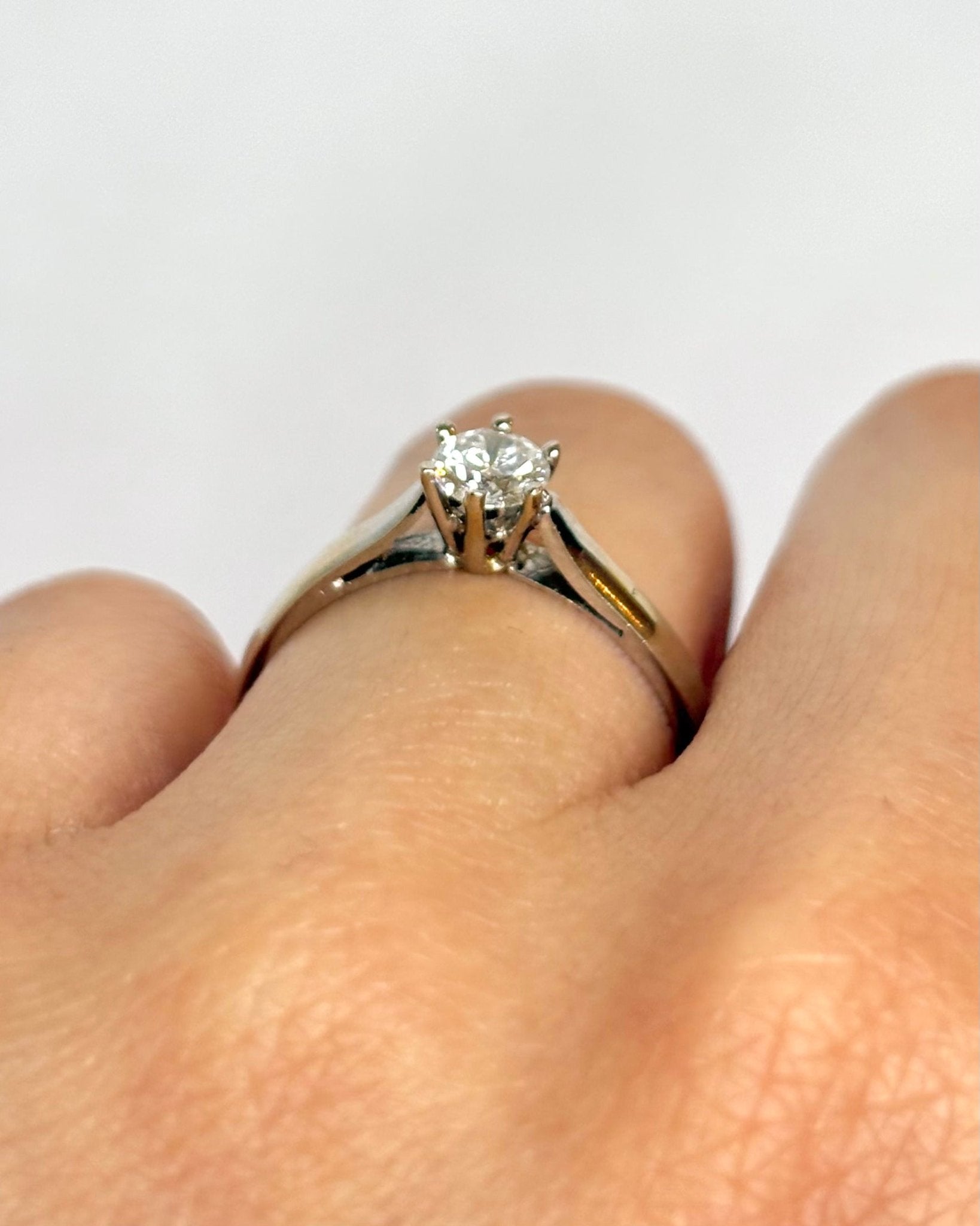 Solitaire Diamant 0.35 carat "Inès" - Elliade Paris