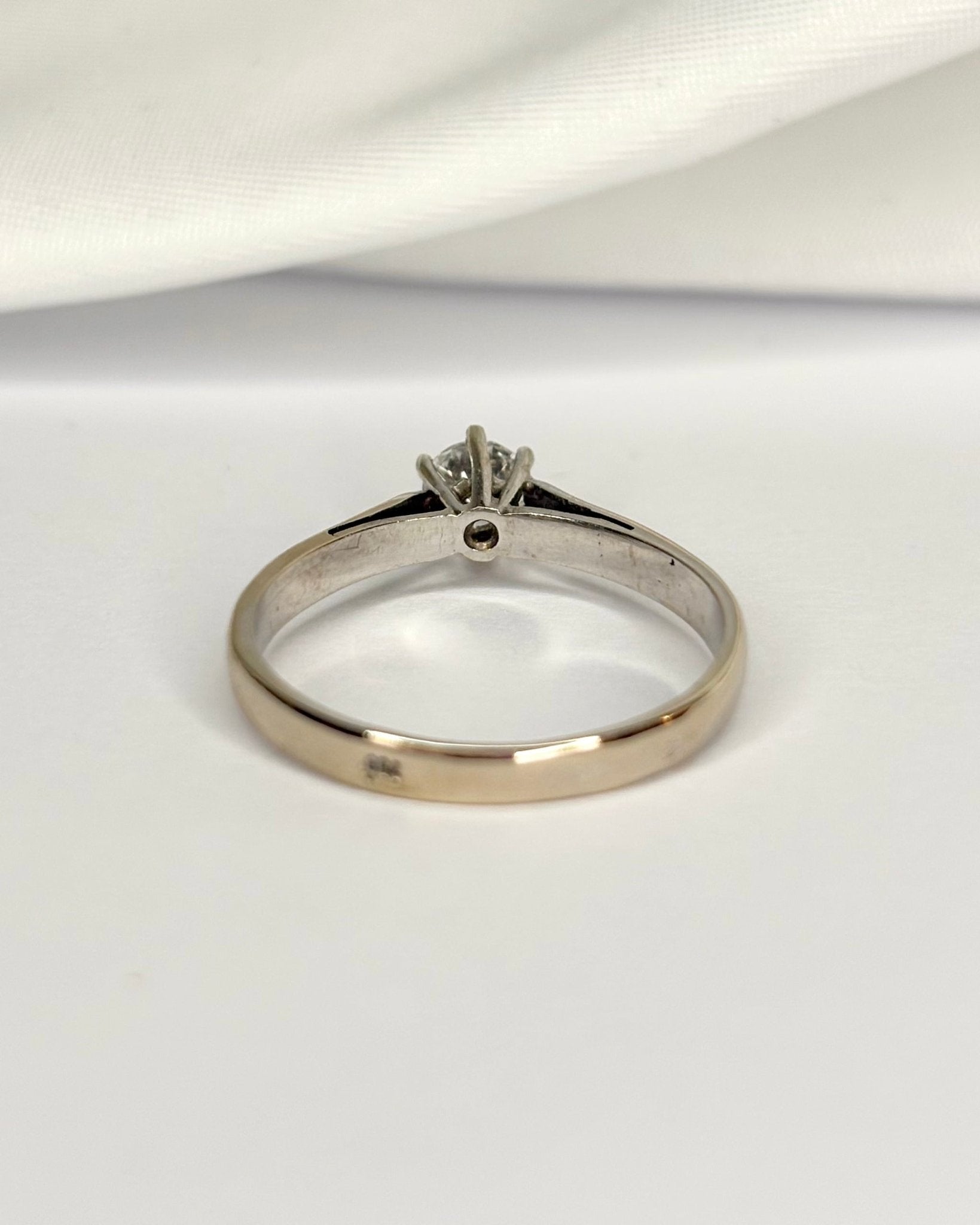 Solitaire Diamant 0.35 carat "Inès" - Elliade Paris