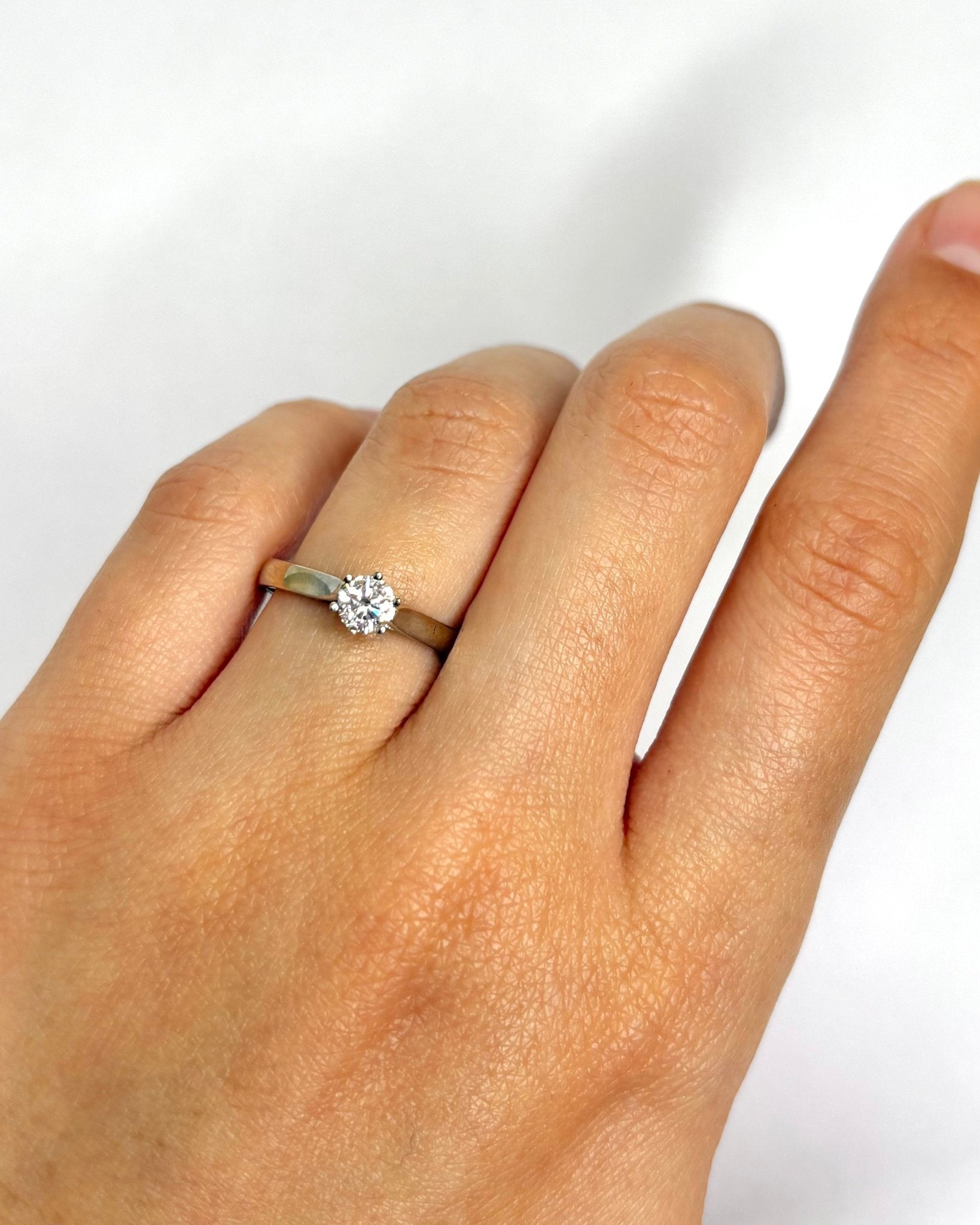 Solitaire Diamant 0.35 carat "Inès" - Elliade Paris