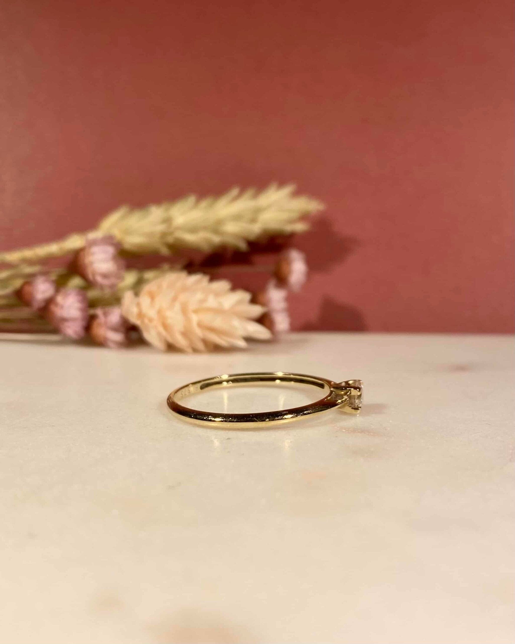 Bague Solitaire Diamant 0.20 carat "Anne-Marie" - Elliade Paris