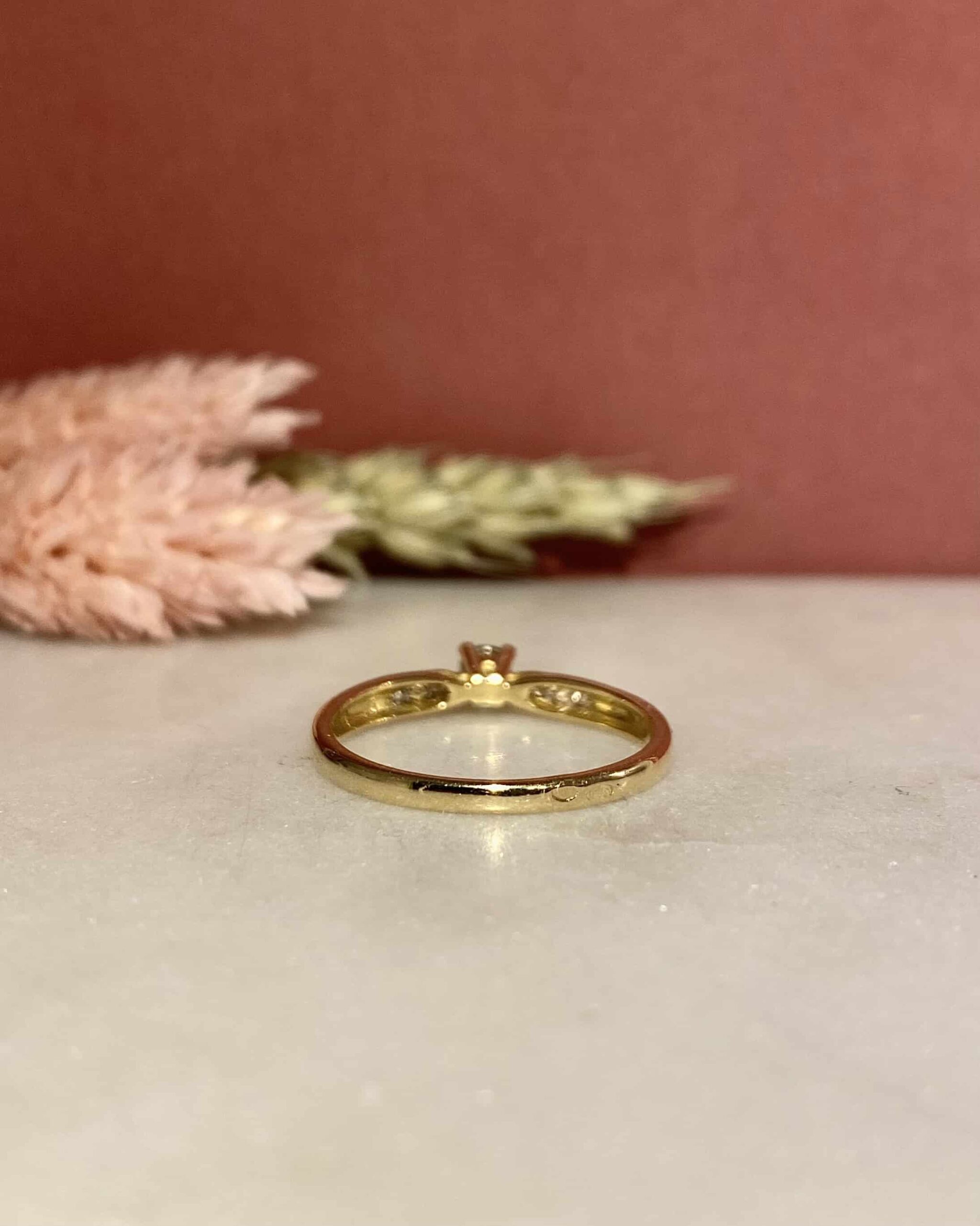 Bague Solitaire Diamants "Faustine"