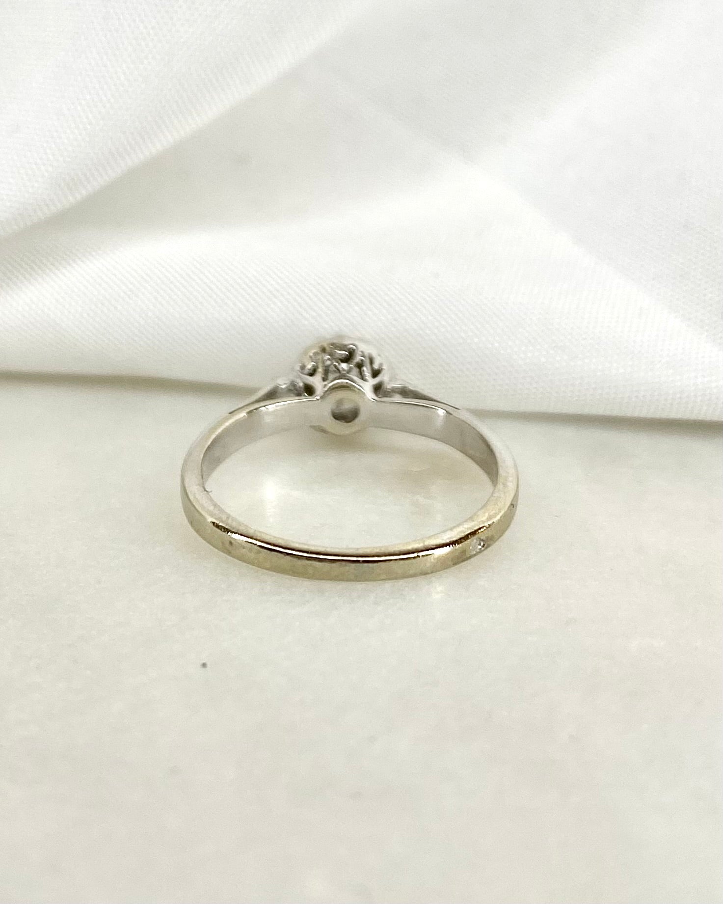 Bague Solitaire Diamant 0.08 carat "Arianna"
