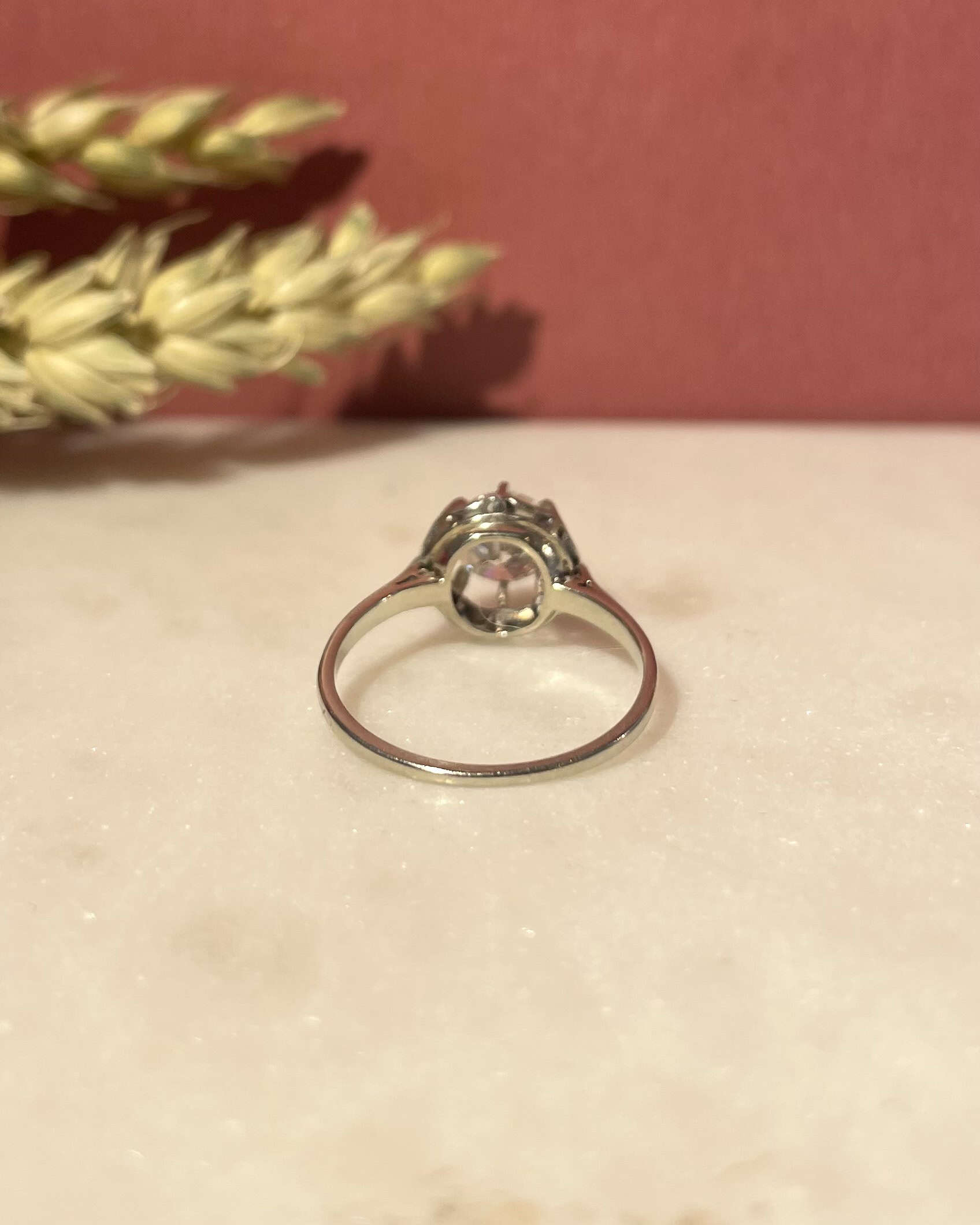 Anillo solitario de diamantes "Chéryl" de 0,80 quilates