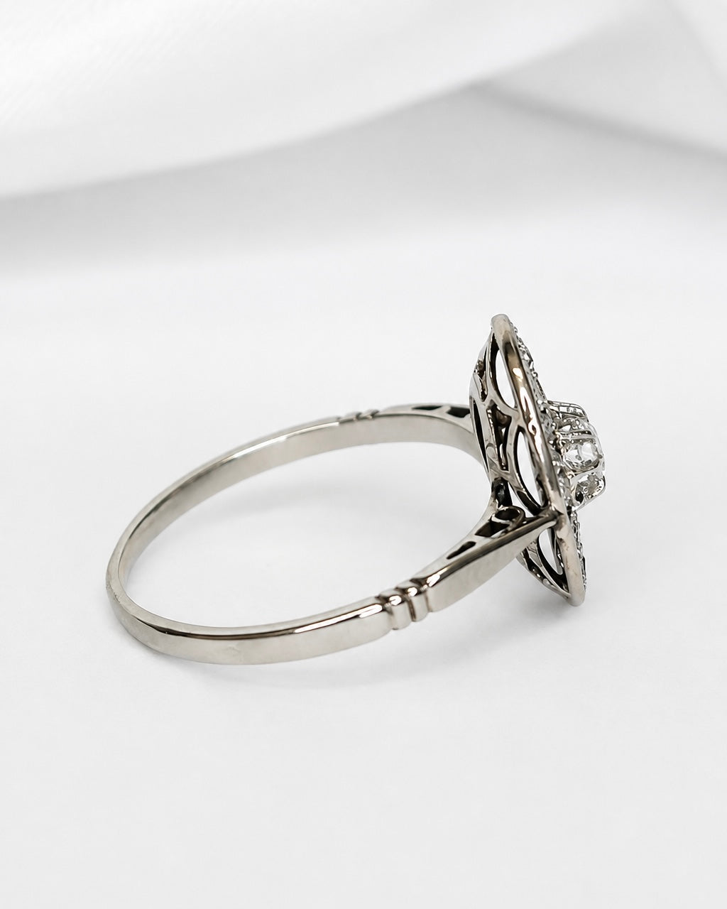 Bague Art-Déco Diamants "Rima" - Elliade Paris