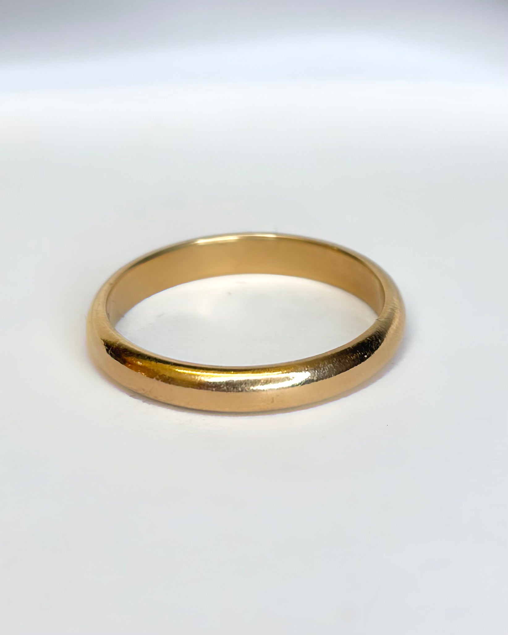 Alianza Oro Amarillo 18 quilates 3 mm "Elio"