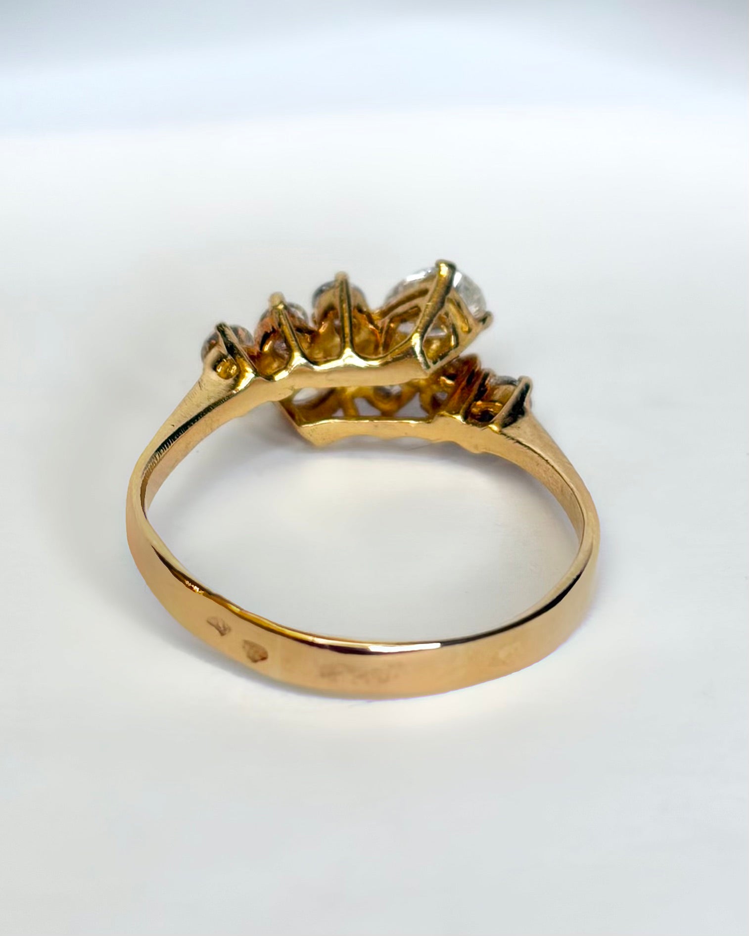 Bague Diamant Diamants taille Poire 0.90 carat "Alice"