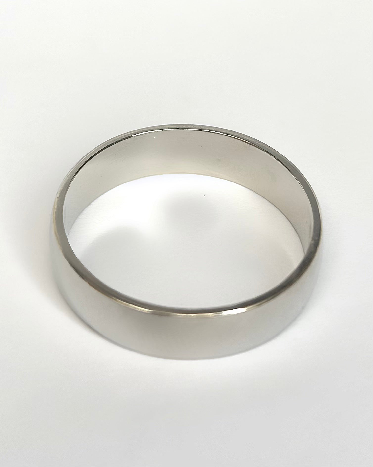 Gray Gold Ring 4.5 mm "Maélia"