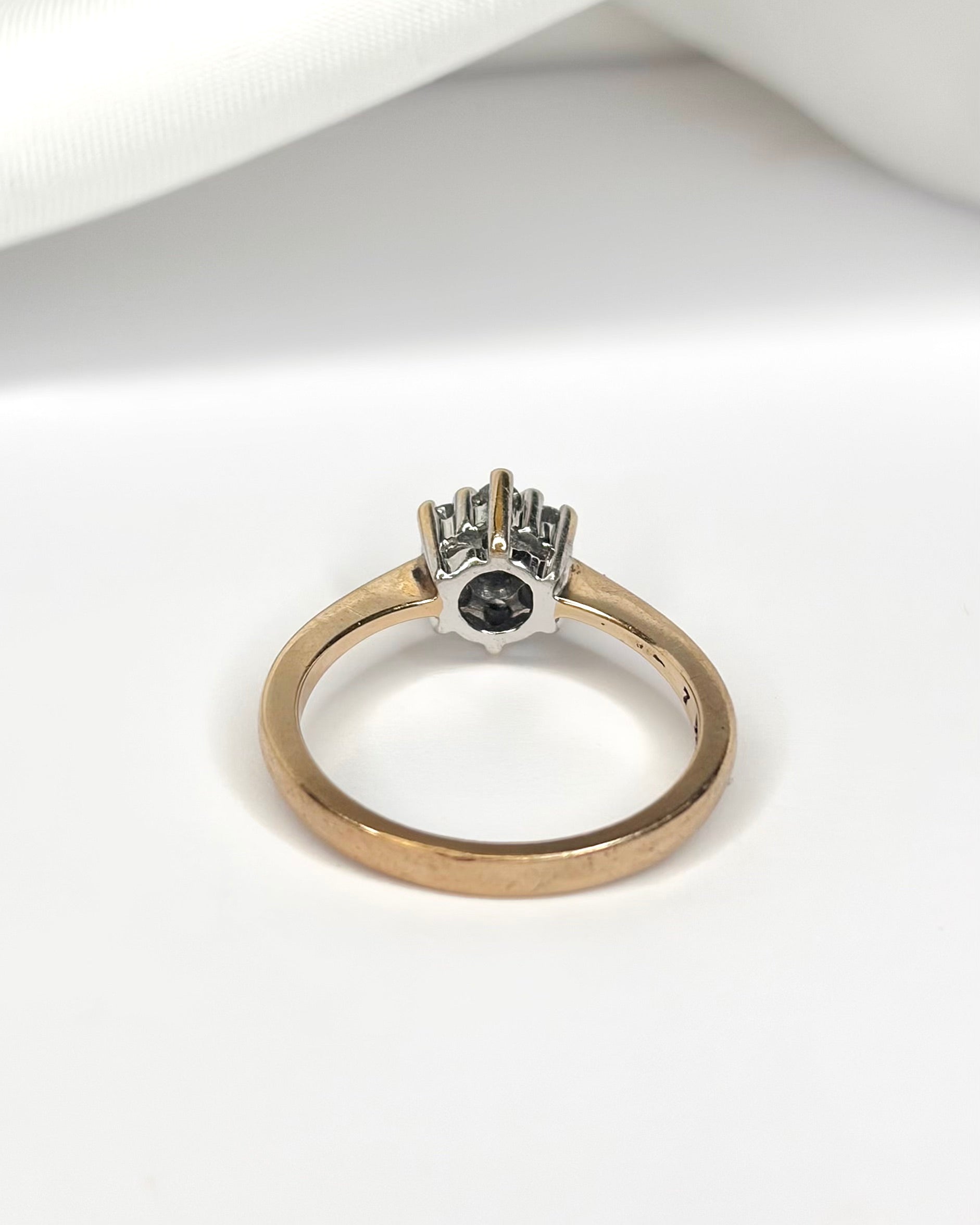 Anillo Marguerite Diamantes 0,31 quilates "Charline"