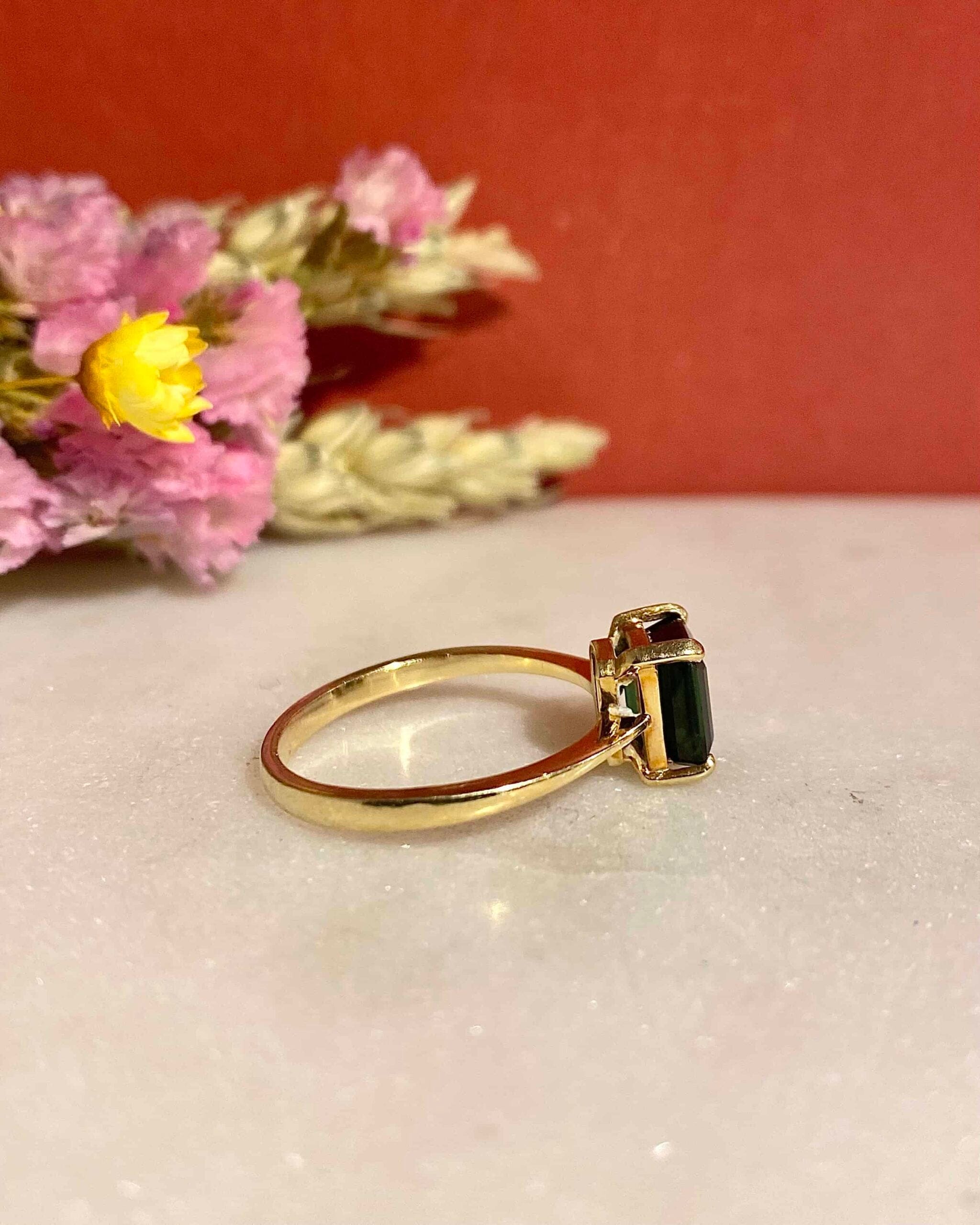 Bague Cocktail Tourmaline 1.70 carat "Tania" - Elliade Paris