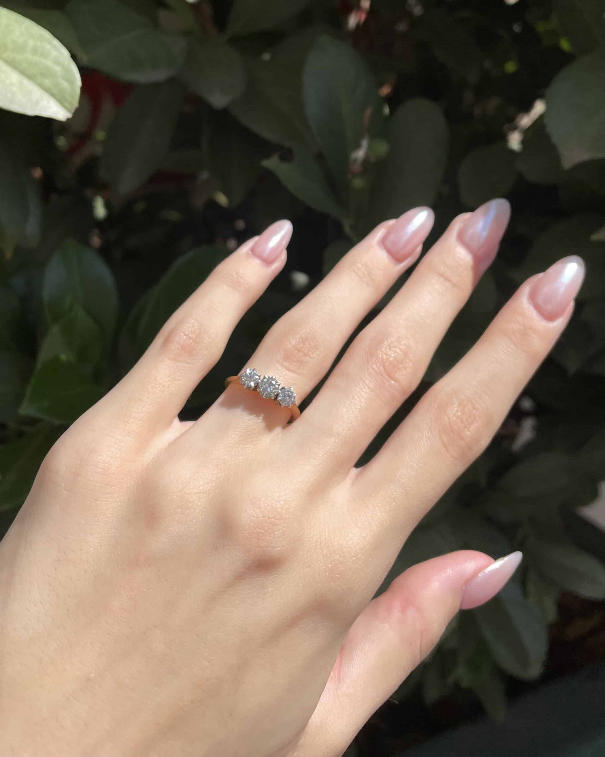 Bague Trilogie Diamants 0.50 carat "Gabby"