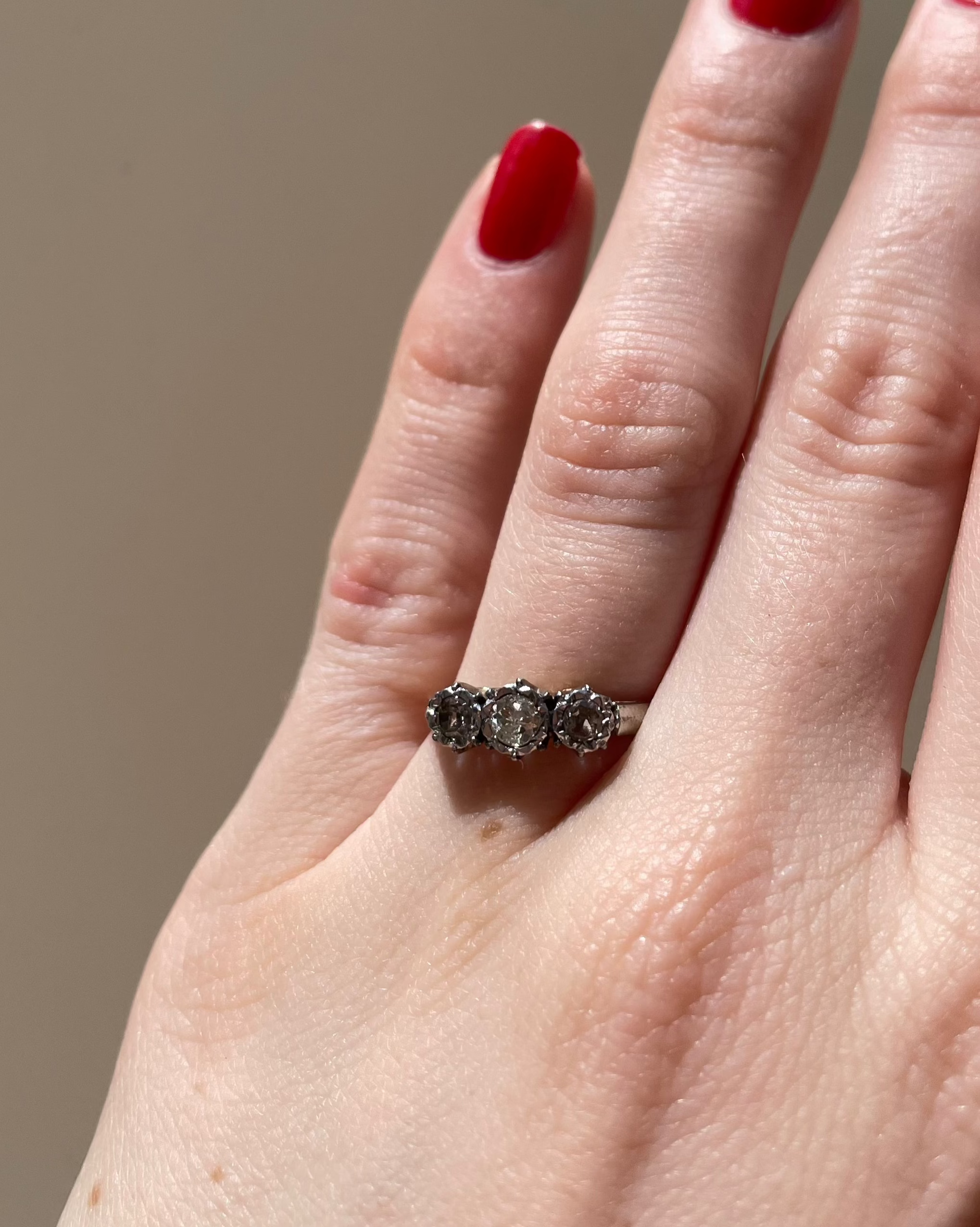 Bague Trilogie Diamants “Garliana”