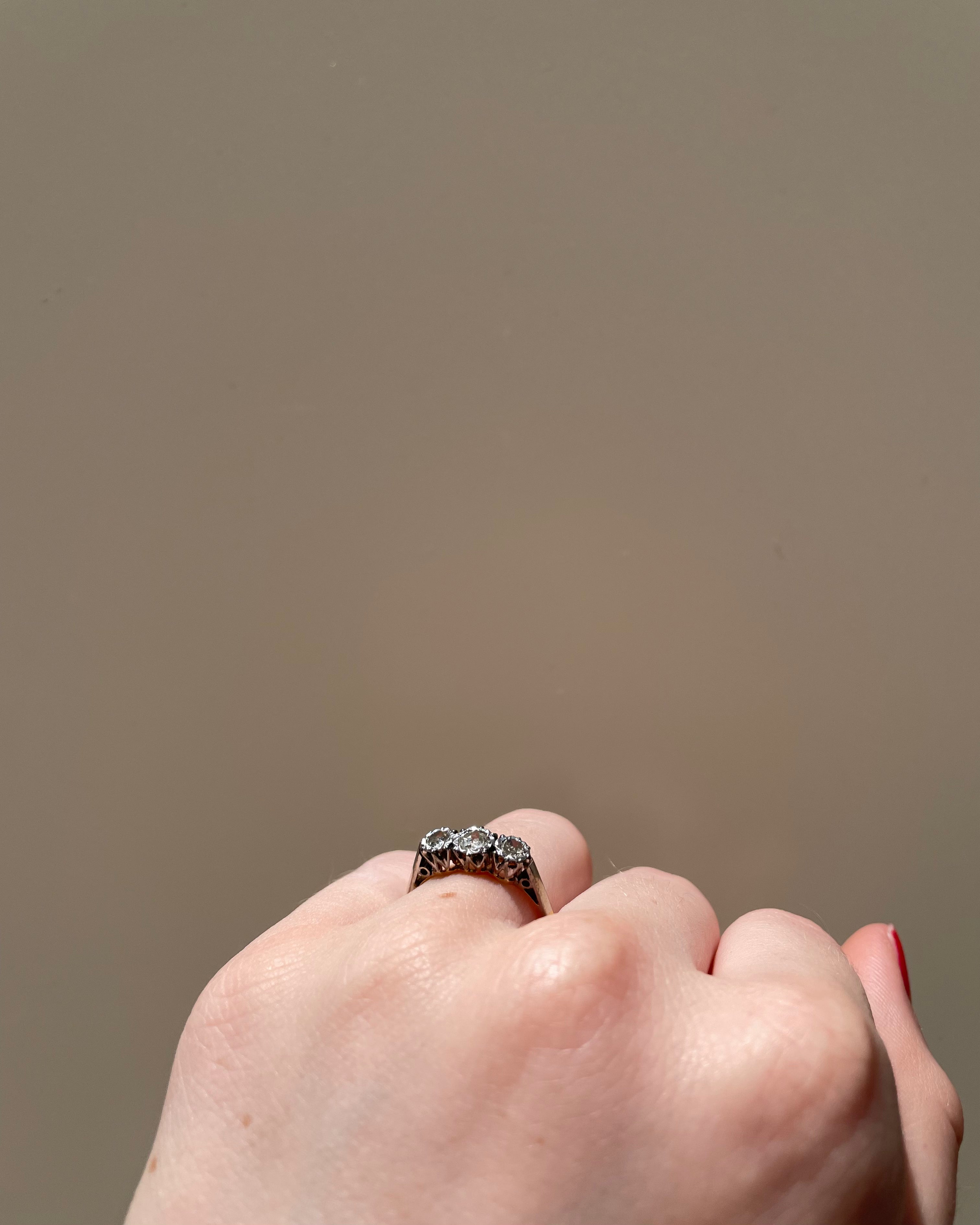 Bague Trilogie Diamants “Garliana”