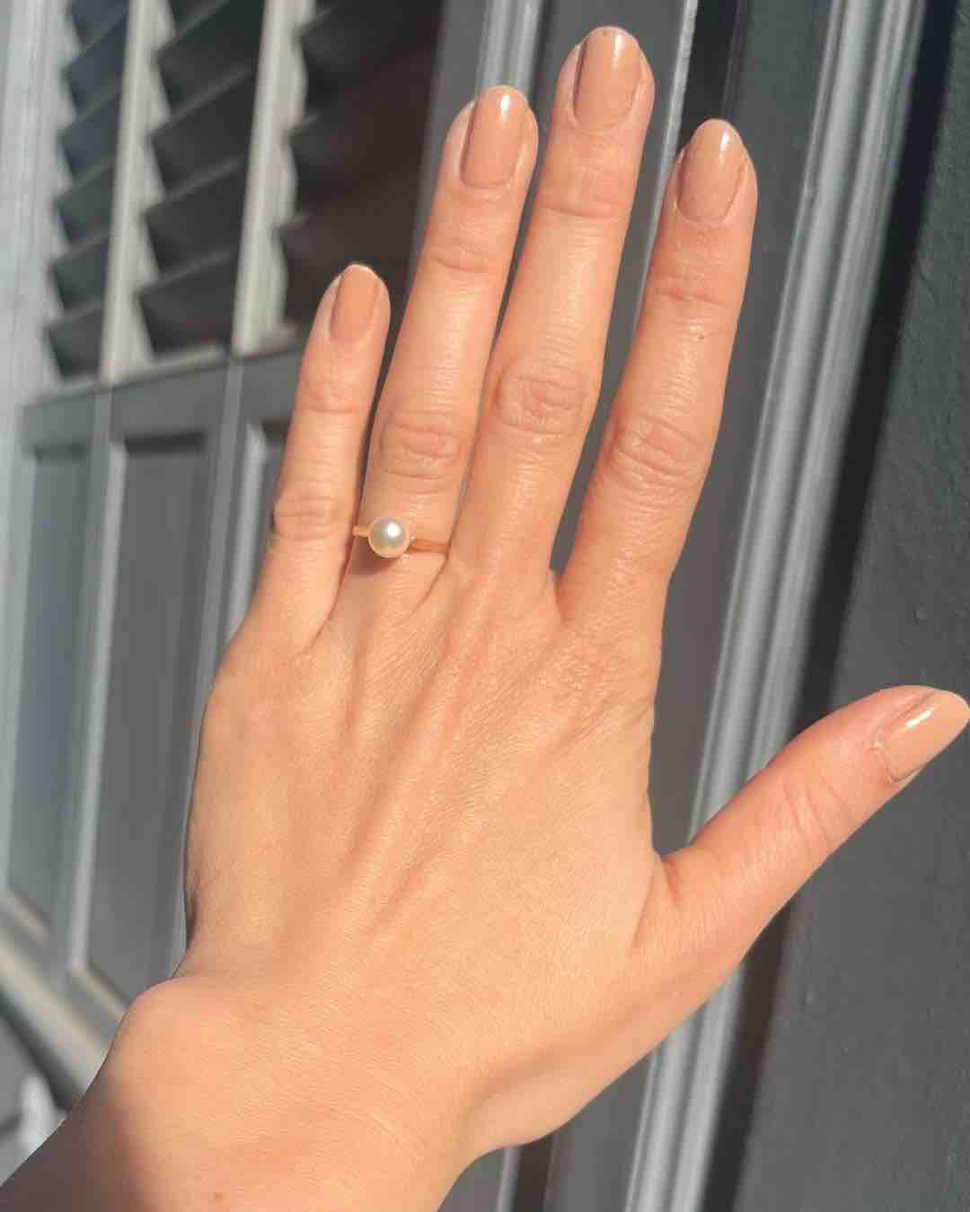 Bague Perle vintage "Rym"