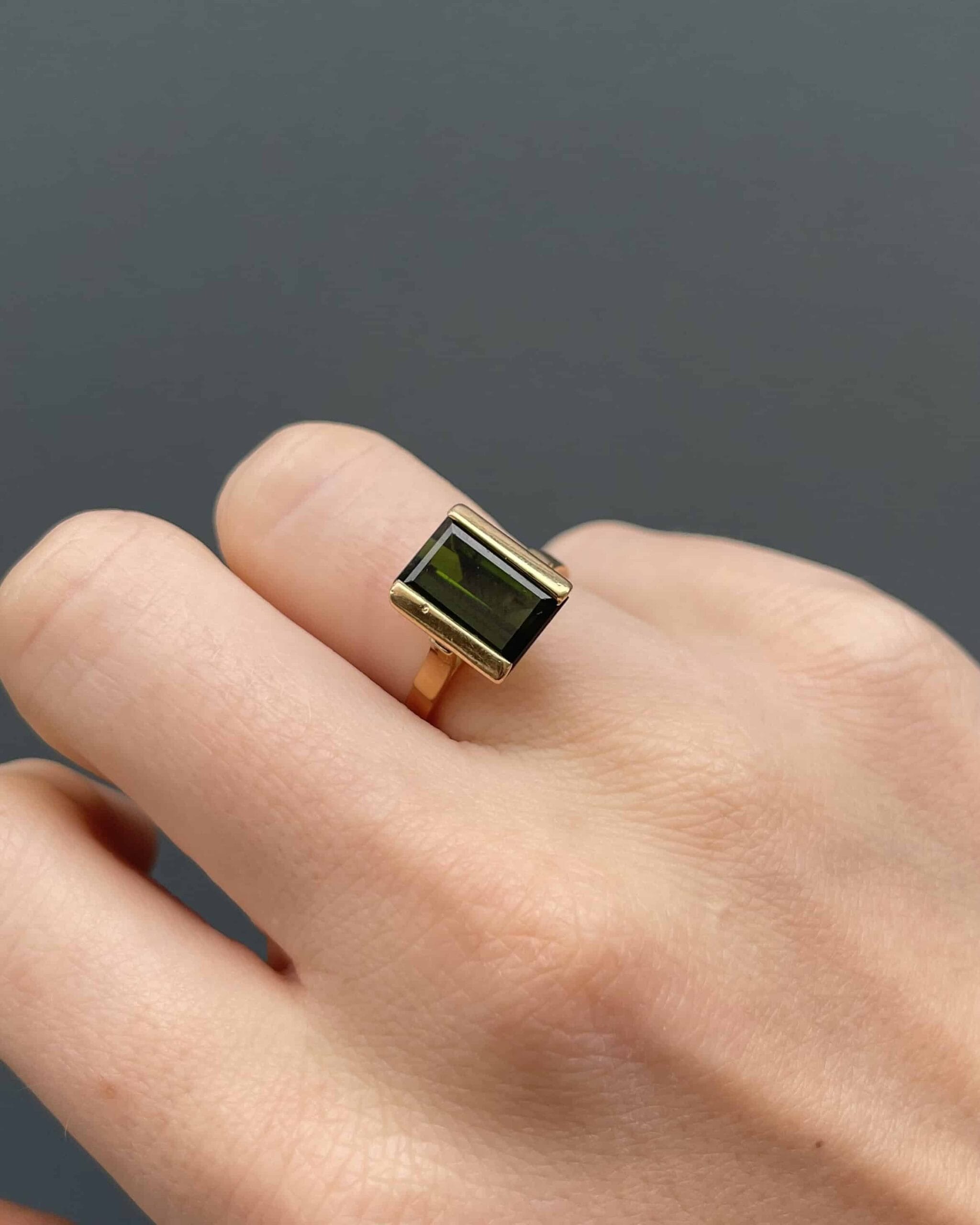 "Anora" 4.50 Carat Tourmaline Cocktail Ring