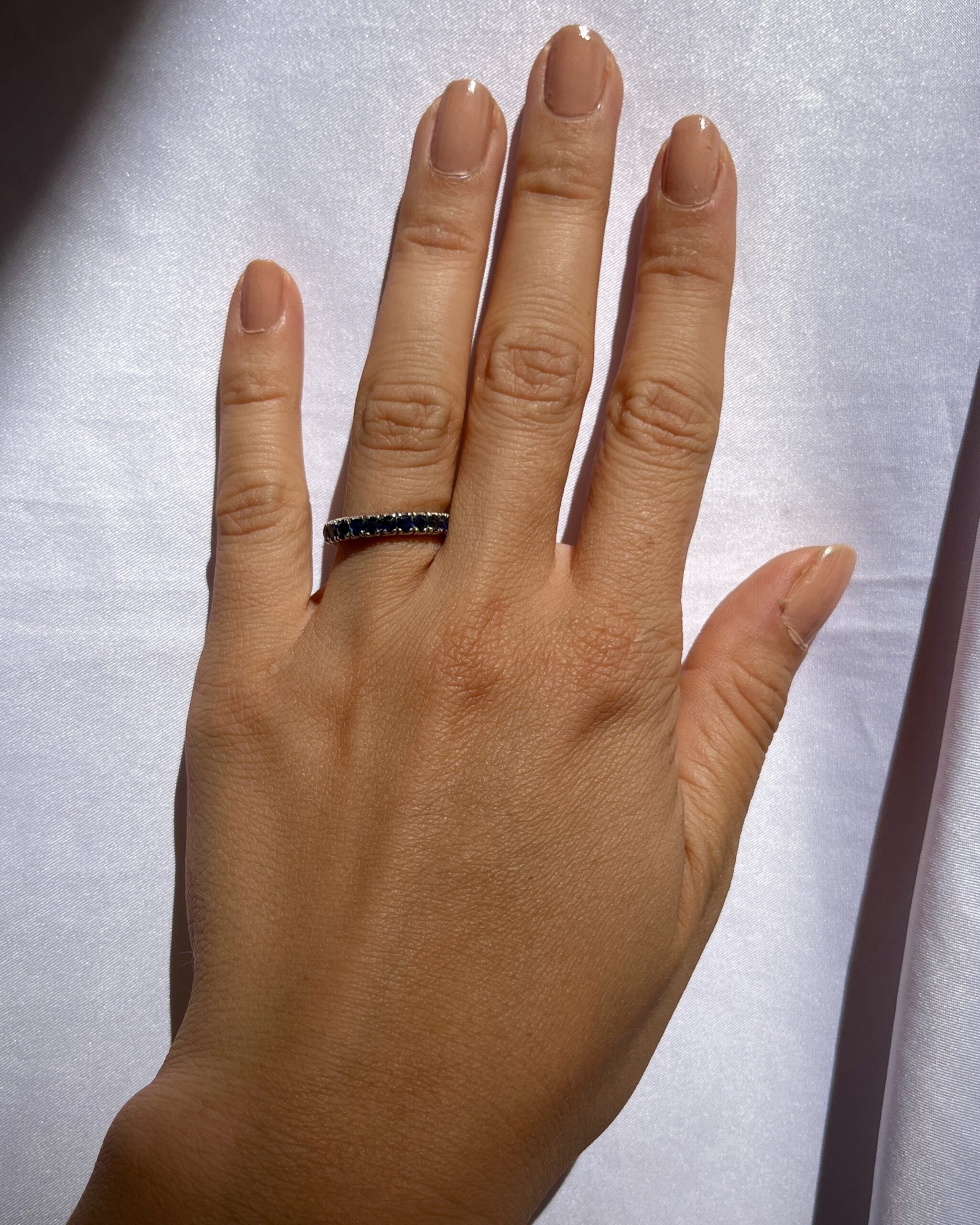 Alliance Américaine saphirs "Tally" - Elliade Paris