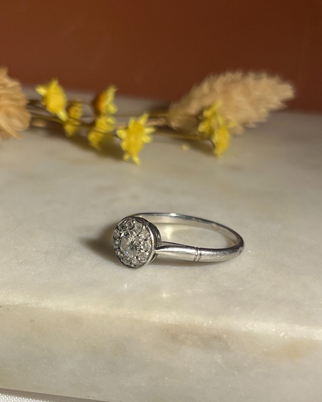 Bague Diamants Art-déco &quot;Irina&quot; 0.25 Carat