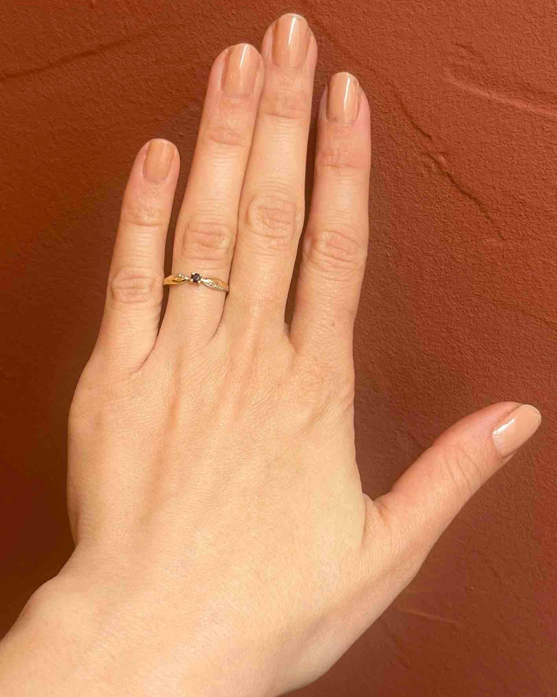Bague Saphir vintage &quot;Kristie&quot;