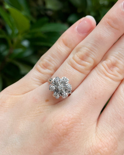 Bague Marguerite Diamants &quot;Ysia&quot;