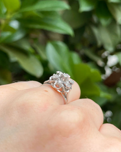 Bague Marguerite Diamants &quot;Ysia&quot;