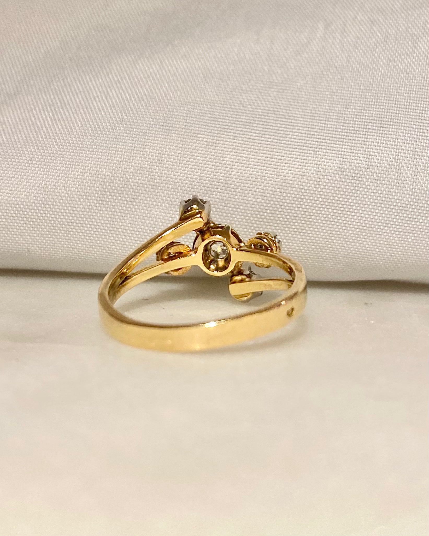 Anillo Constelación Diamantes 0.32 quilates "Lise"