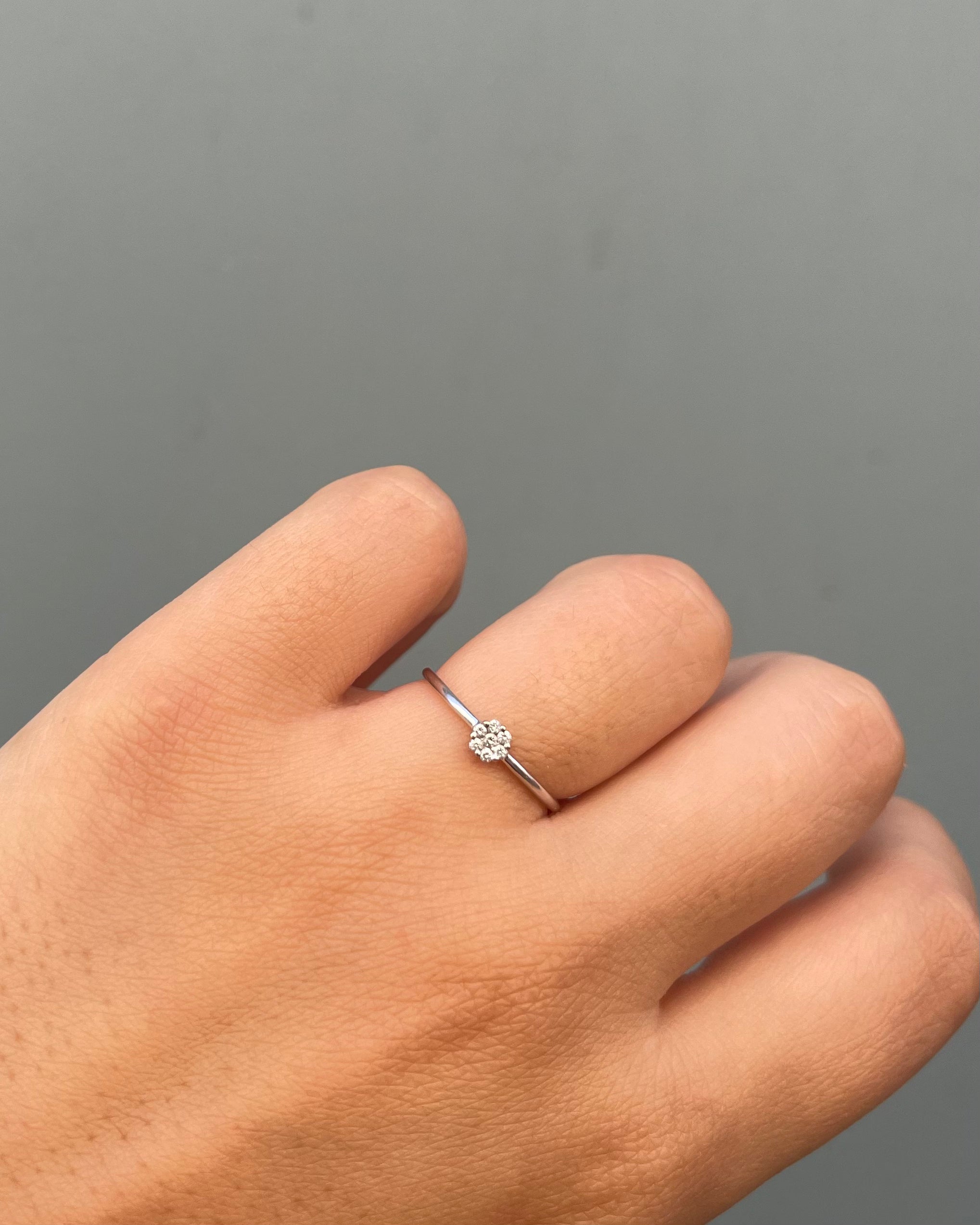 Anillo Diamantes 0.07 quilate "Milia"