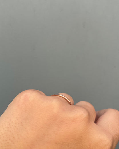 Alliance Or Rose 18 carats &quot;Elodie&quot;