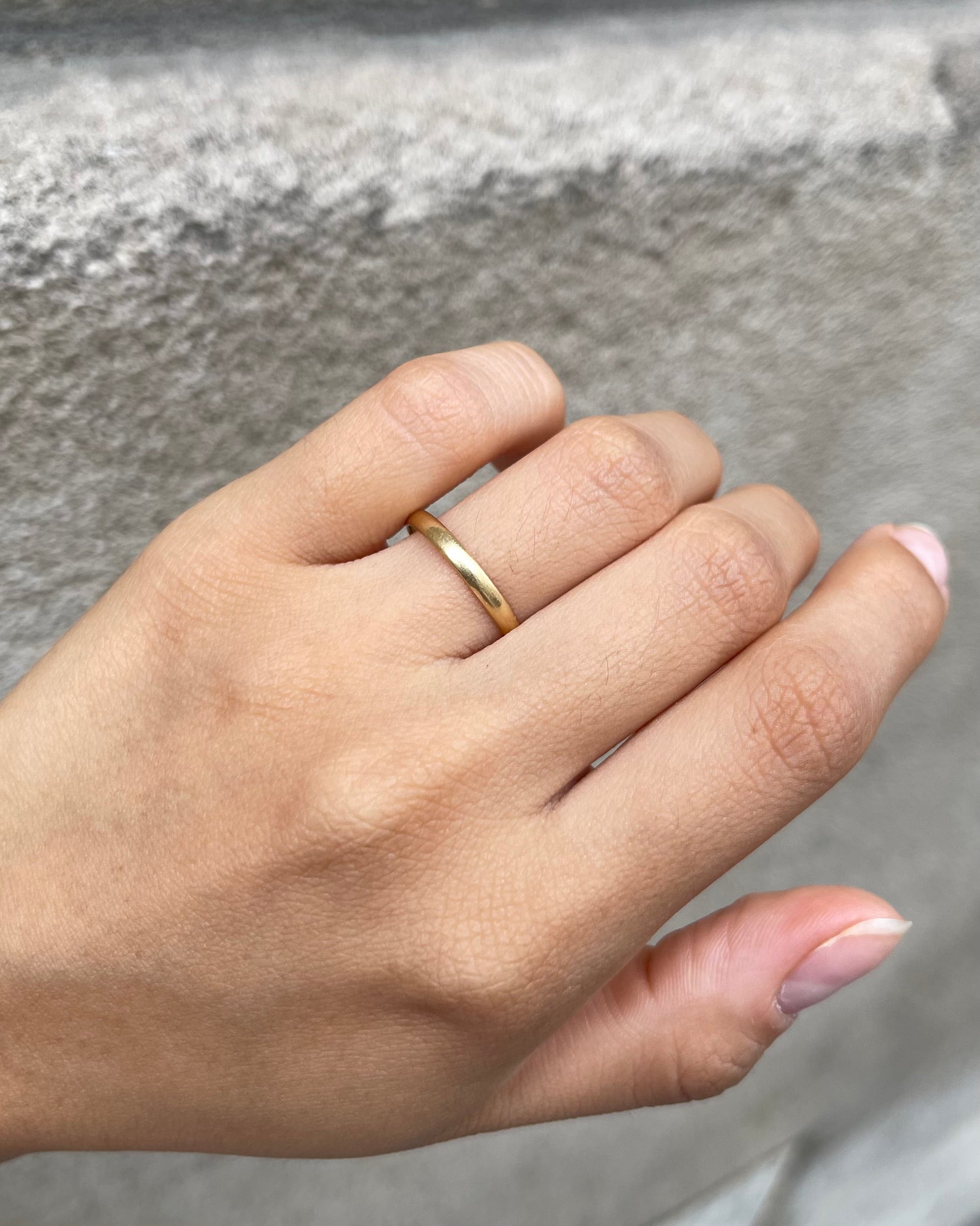 Alliance Or Jaune 18 carats &quot;Yolan&quot;