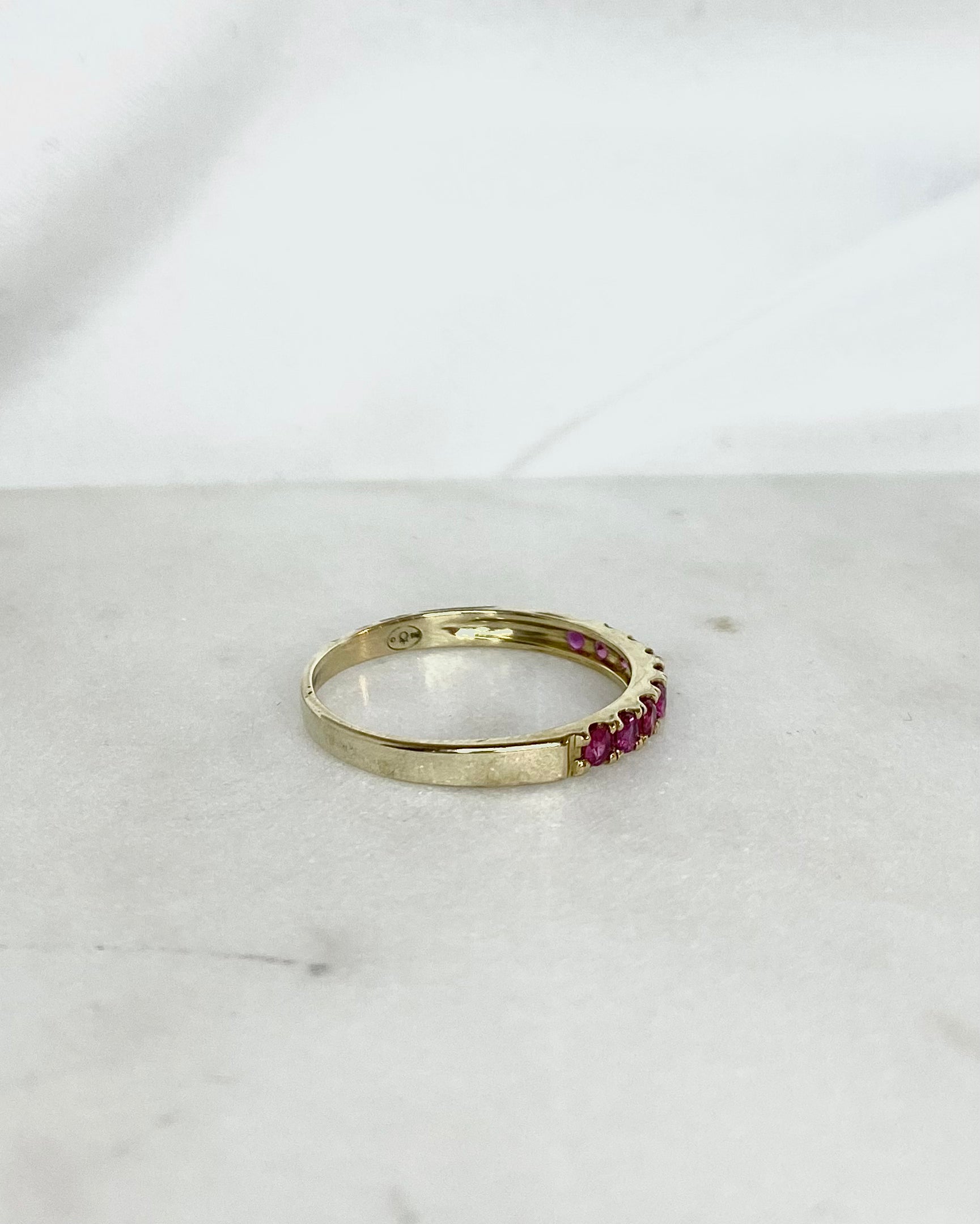 Demi Alliance Rubis 0.24 carat &quot;Rosie&quot;