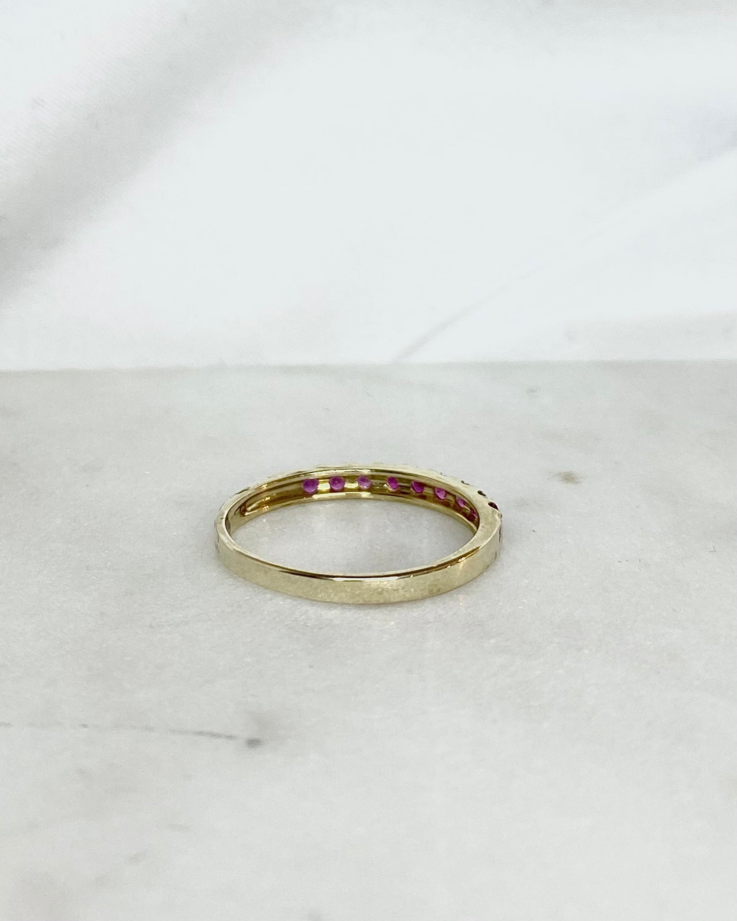 Demi Alliance Rubis 0.24 carat &quot;Rosie&quot;
