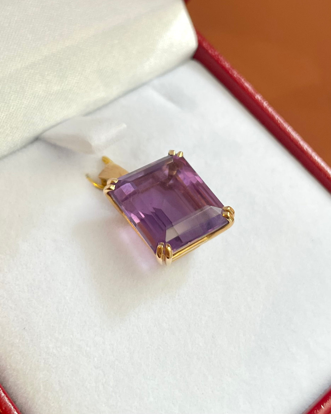 Pendentif Améthyste 16.20 carats “Victorine”