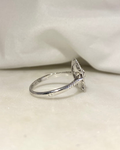 Bague Vintage Art-Déco Diamants &quot;Paola&quot;