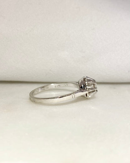 Bague Solitaire Diamant 0.18 carat &quot;Louise&quot;