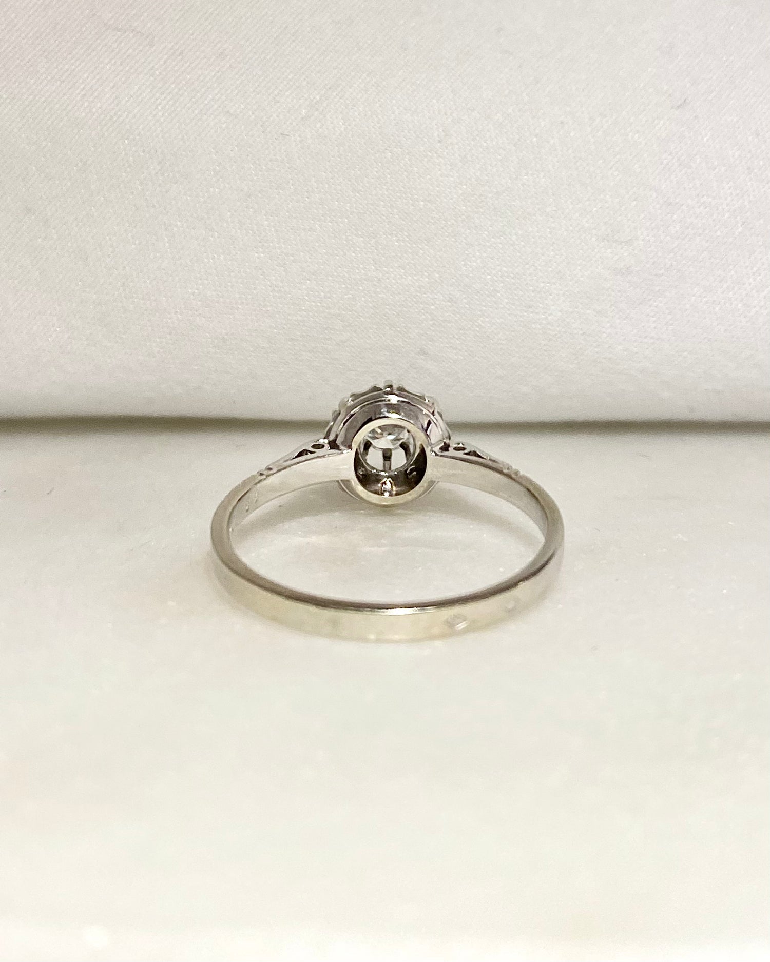 Bague Solitaire Diamant 0.18 carat &quot;Louise&quot;