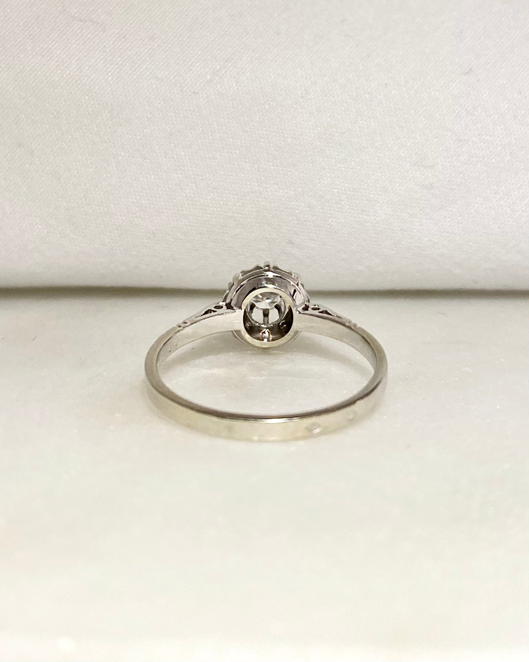 Bague Solitaire Diamant 0.18 carat &quot;Louise&quot;
