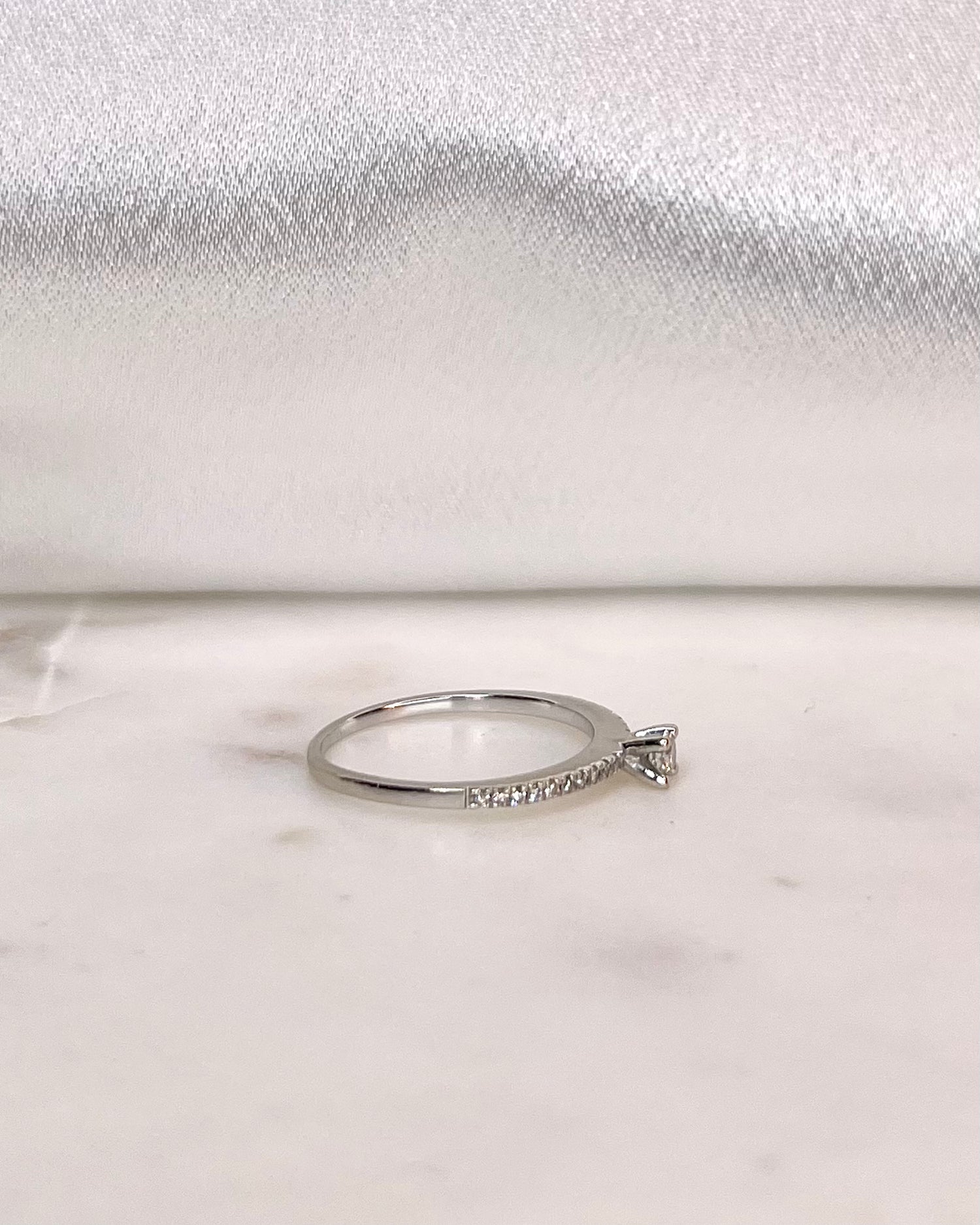 Bague Solitaire Diamants &quot;Léandra&quot;