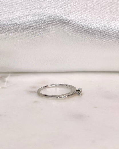 Bague Solitaire Diamants &quot;Léandra&quot;