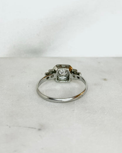 Bague Art-Déco Diamants &quot;Thalya&quot;