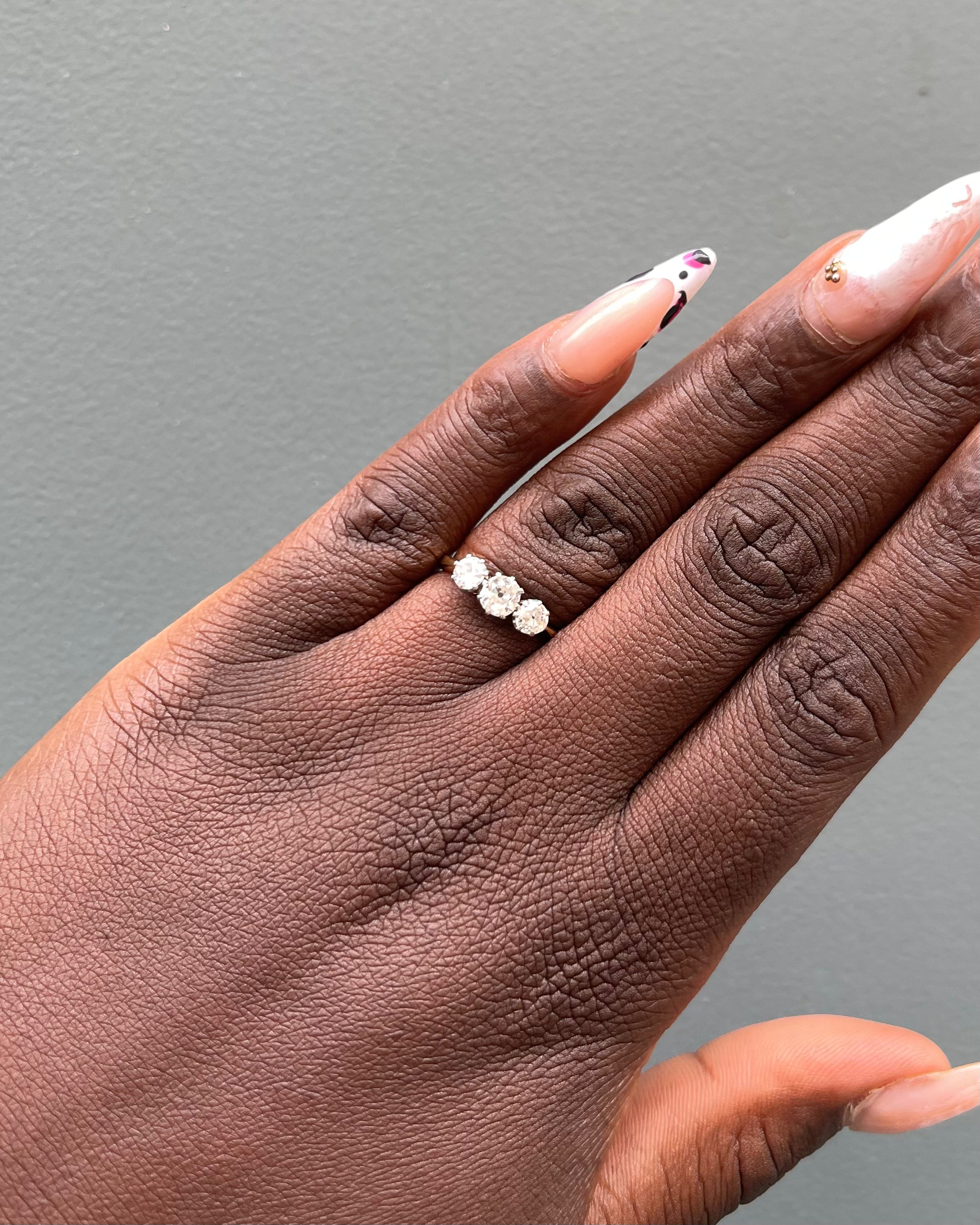 Anillo Trilogía Diamantes "Manon"