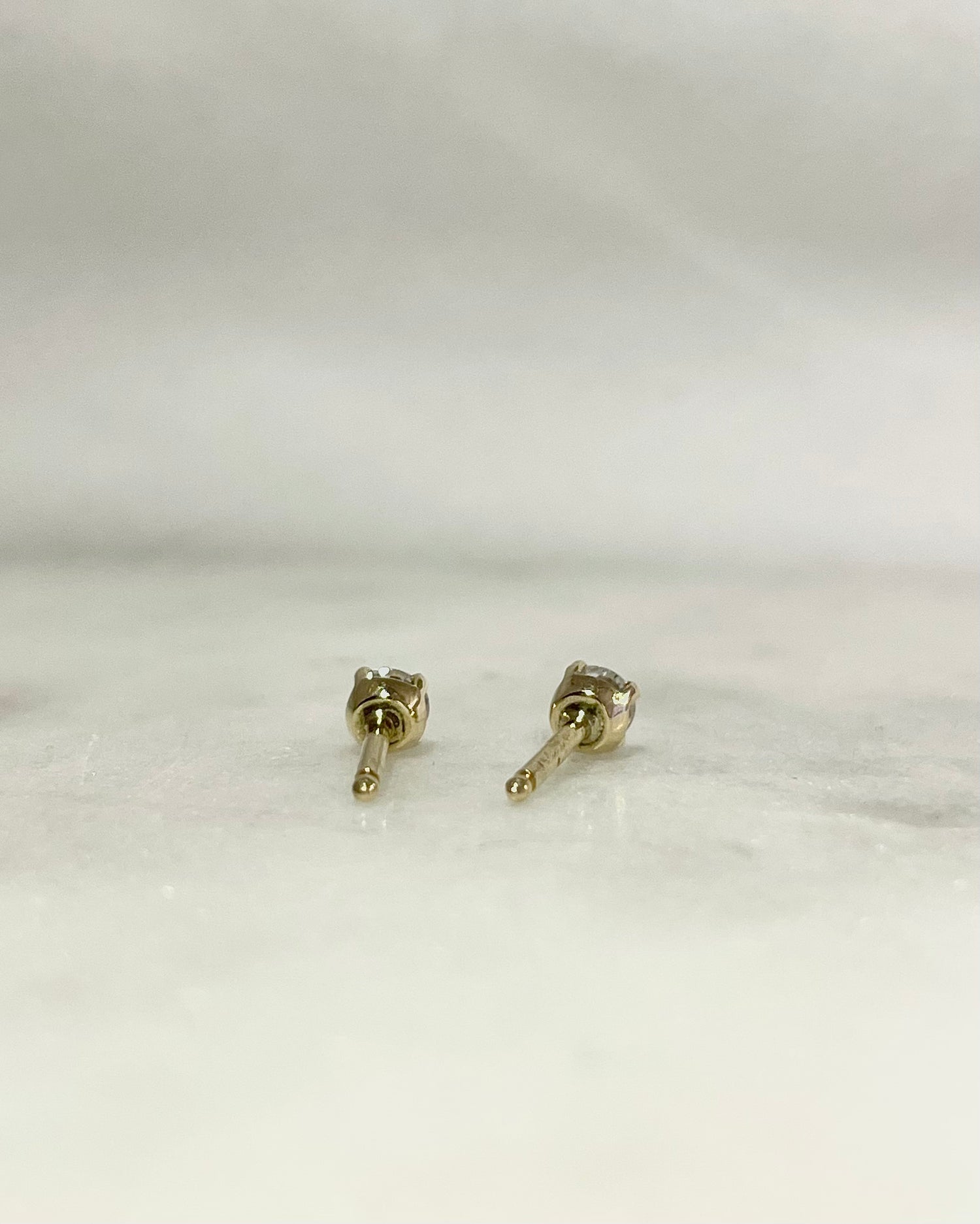 Puces Diamants 0.32 carat &quot;Cyrina&quot;