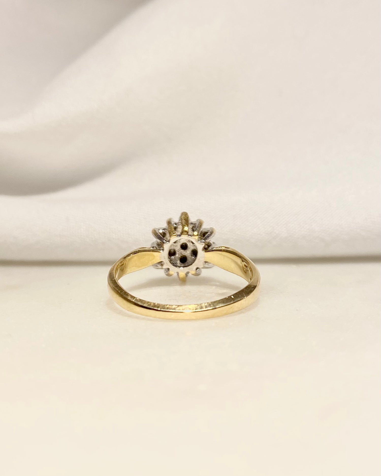 Bague Marguerite Diamants 0.38 carat “Jonquille”