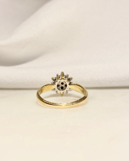 Bague Marguerite Diamants 0.38 carat “Jonquille”