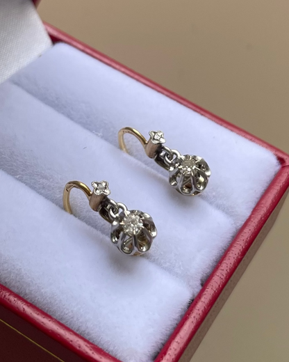 Dormeuses Diamants &quot;Diandra&quot;