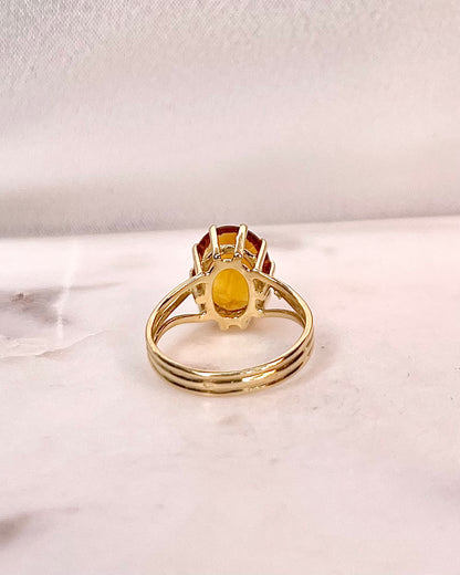 Bague Cocktail Citrine 3.30 Carats &quot;Aimée&quot;