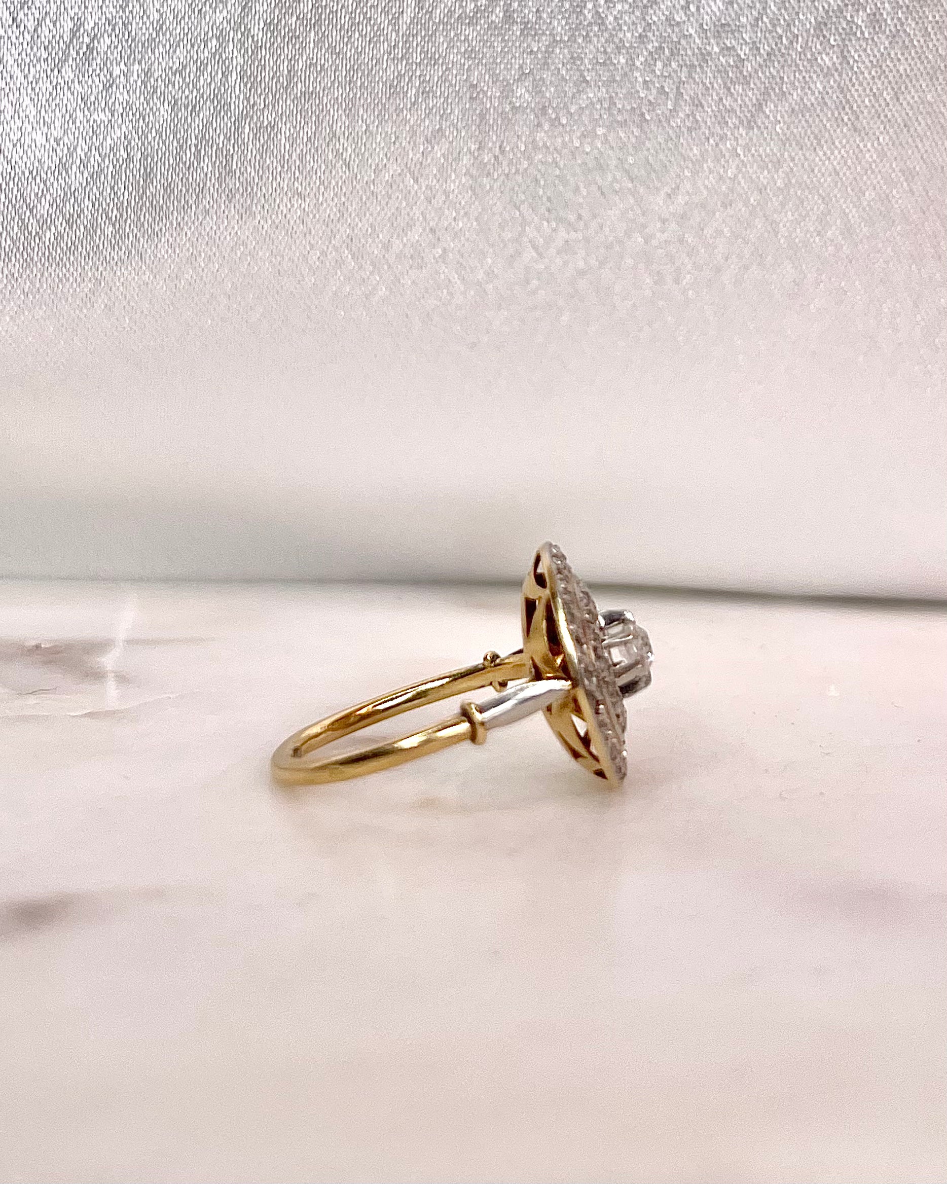 Bague Art -déco 41 Diamants &quot;Raylee&quot;