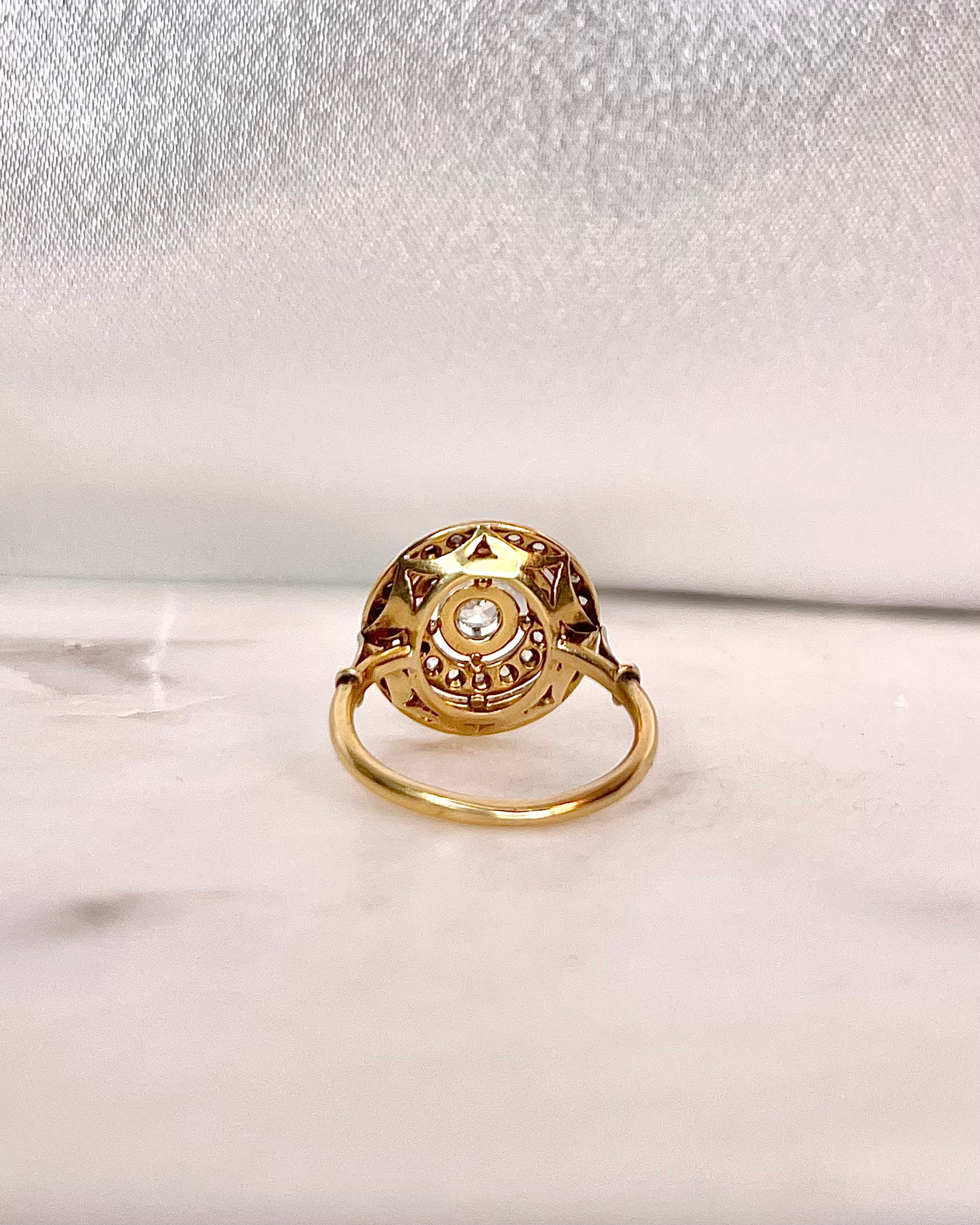 Bague Art -déco 41 Diamants &quot;Raylee&quot;